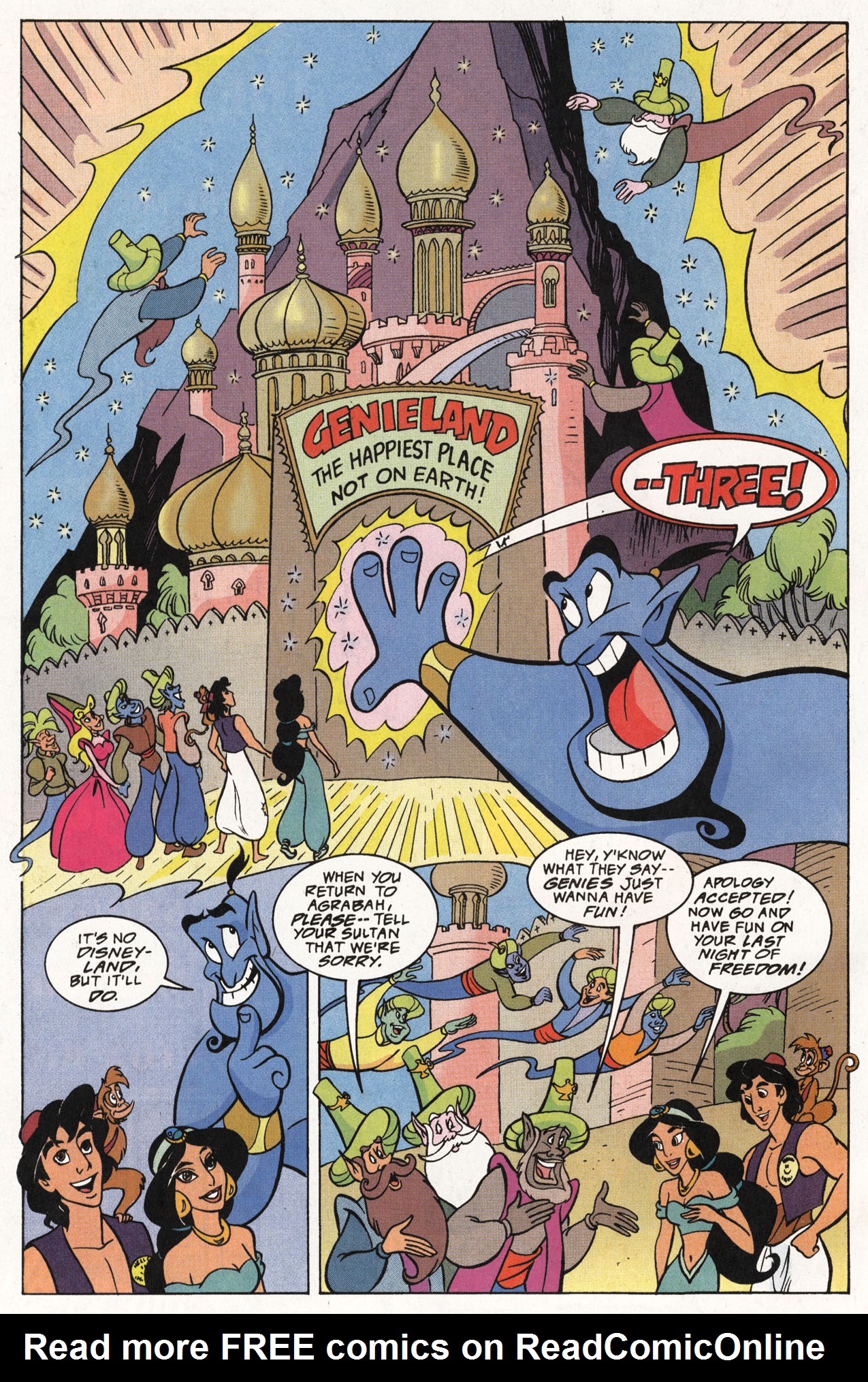 Read online Disney's Aladdin comic -  Issue #7 - 29