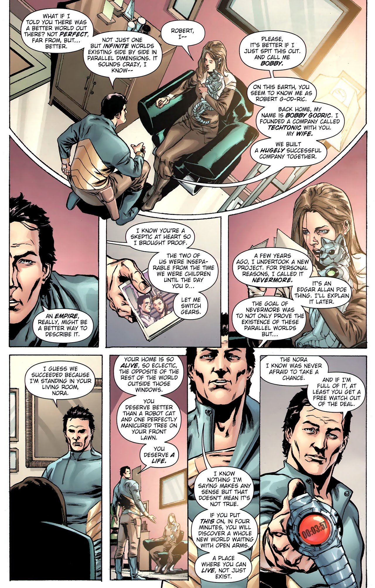 Read online Dean Koontz's Nevermore comic -  Issue #1 - 26