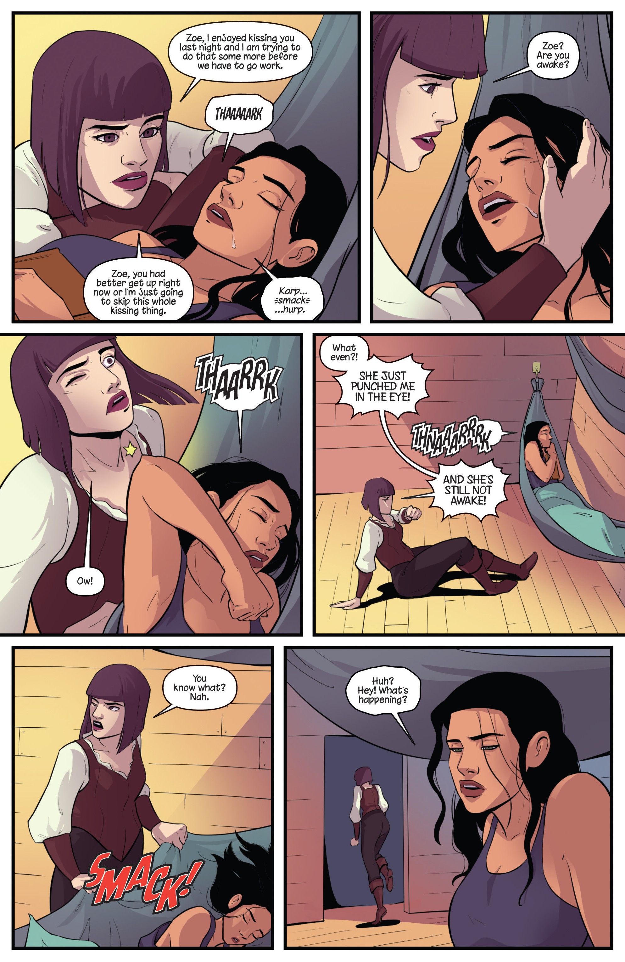 Read online Princeless Raven Year Two: Love and Revenge comic -  Issue # _TPB Get Lost Together - 57