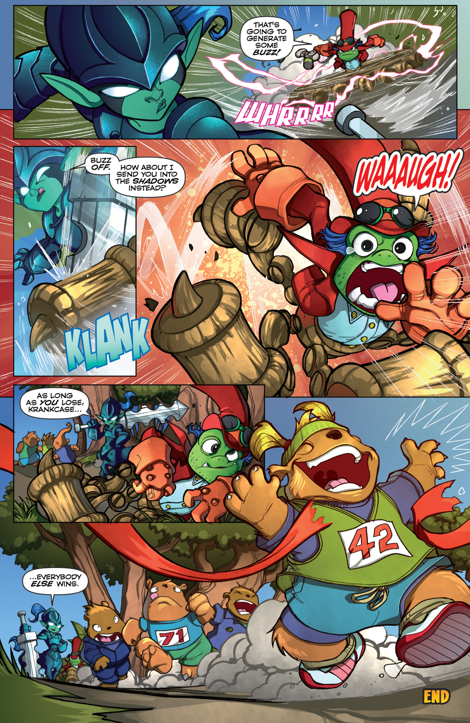 Read online Skylanders comic -  Issue #8 - 21