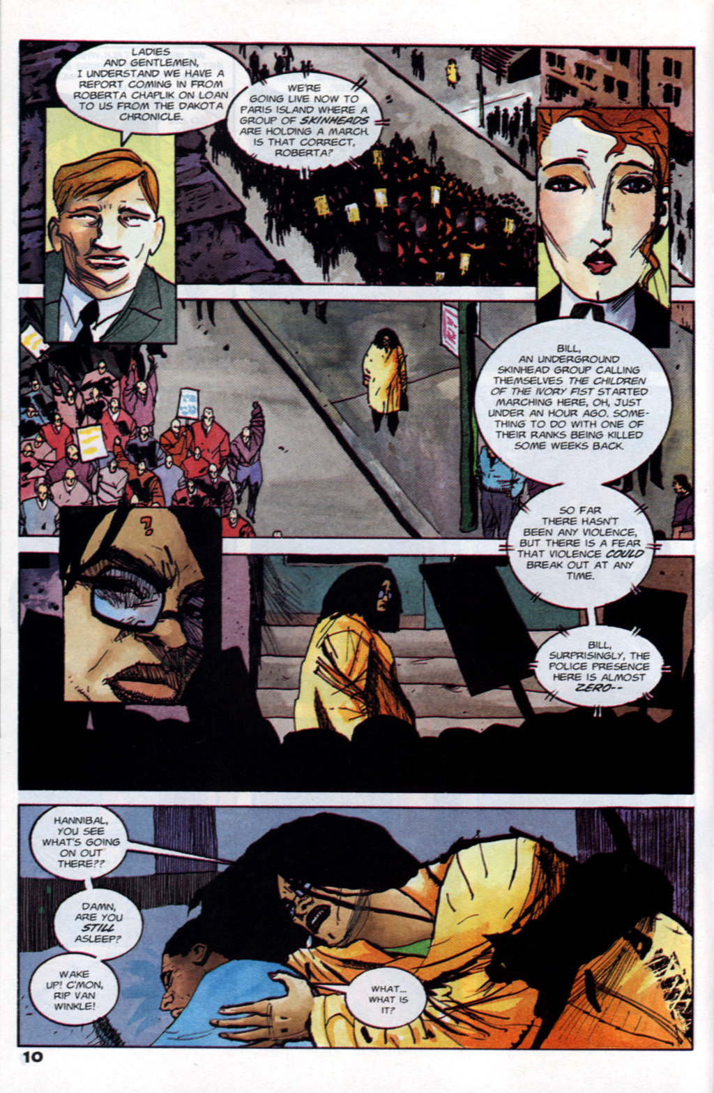 Read online Wise Son: The White Wolf comic -  Issue #3 - 9