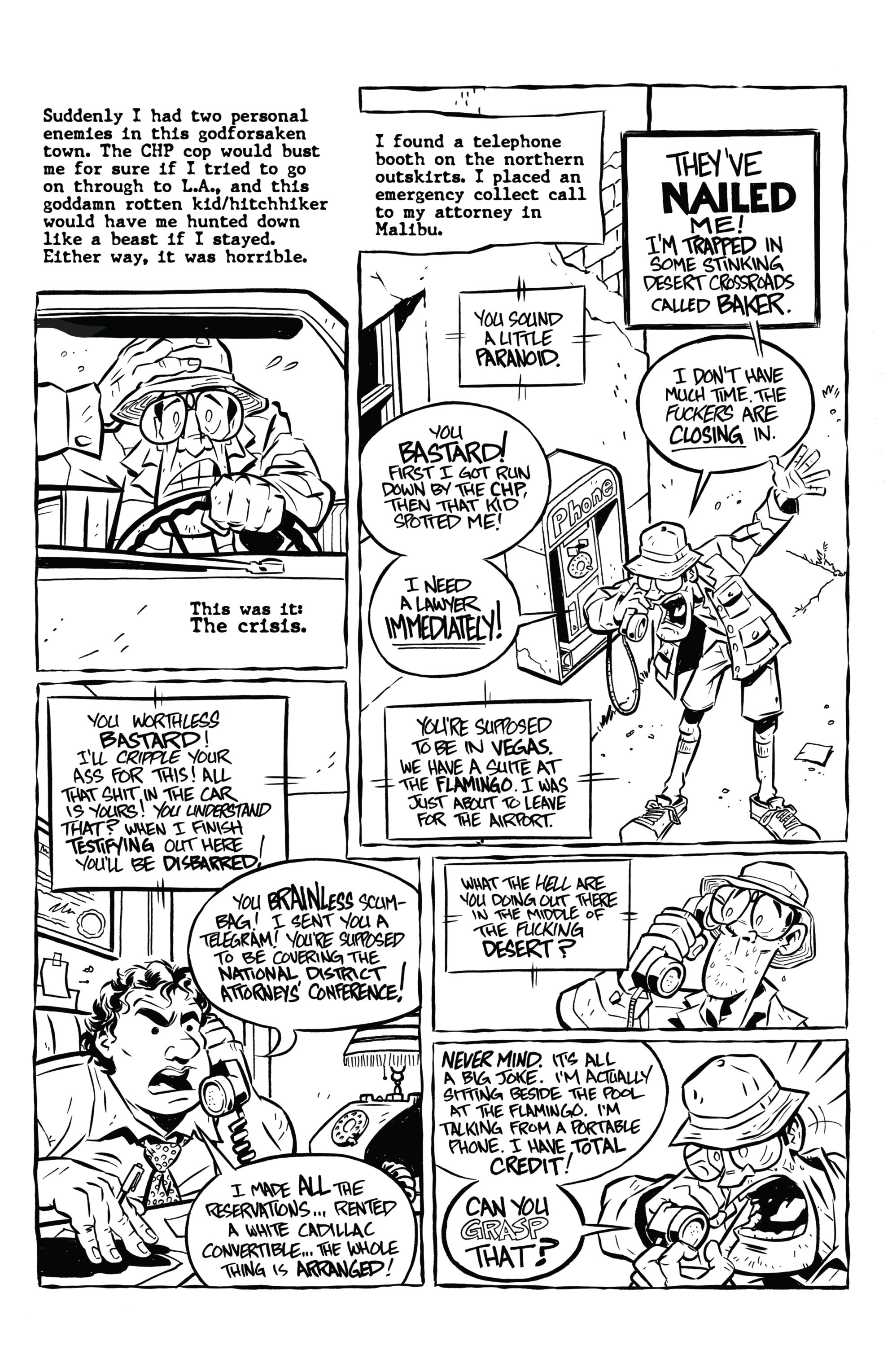 Read online Hunter S. Thompson's Fear and Loathing in Las Vegas comic -  Issue #3 - 11