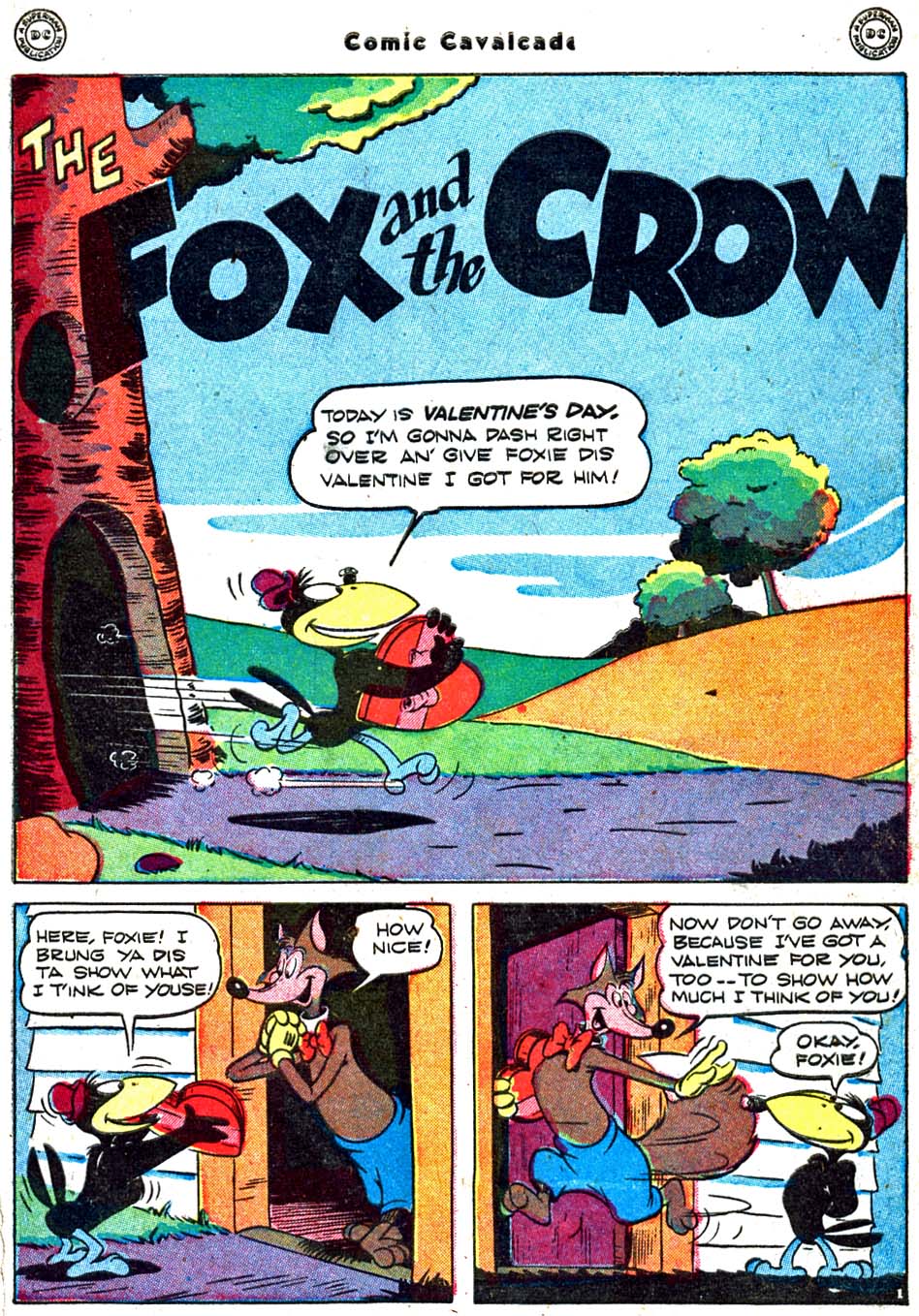 Read online Comic Cavalcade comic -  Issue #32 - 3