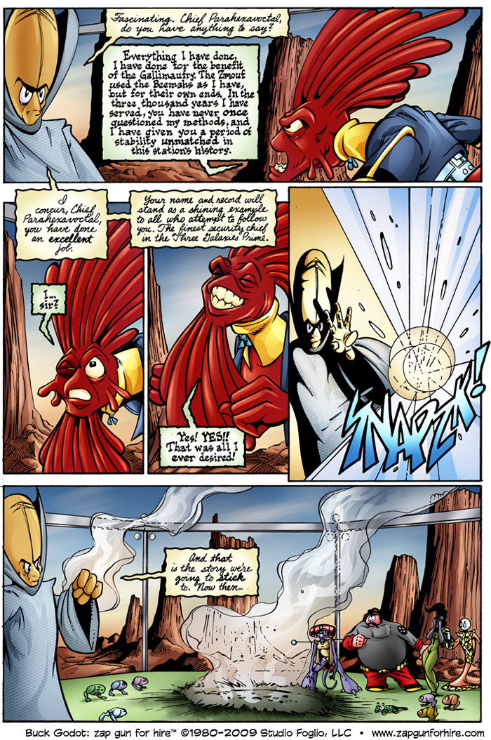 Read online Buck Godot - Zap Gun For Hire comic -  Issue #8 - 32