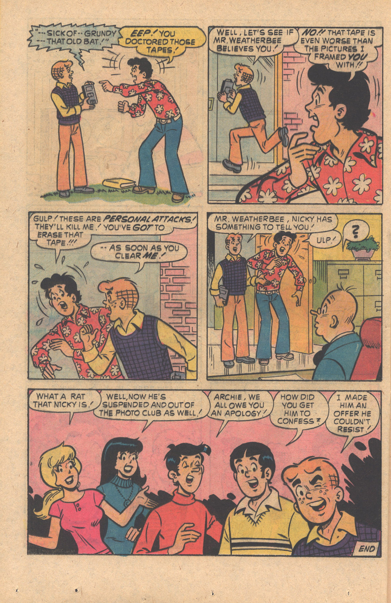 Read online Archie at Riverdale High (1972) comic -  Issue #22 - 24