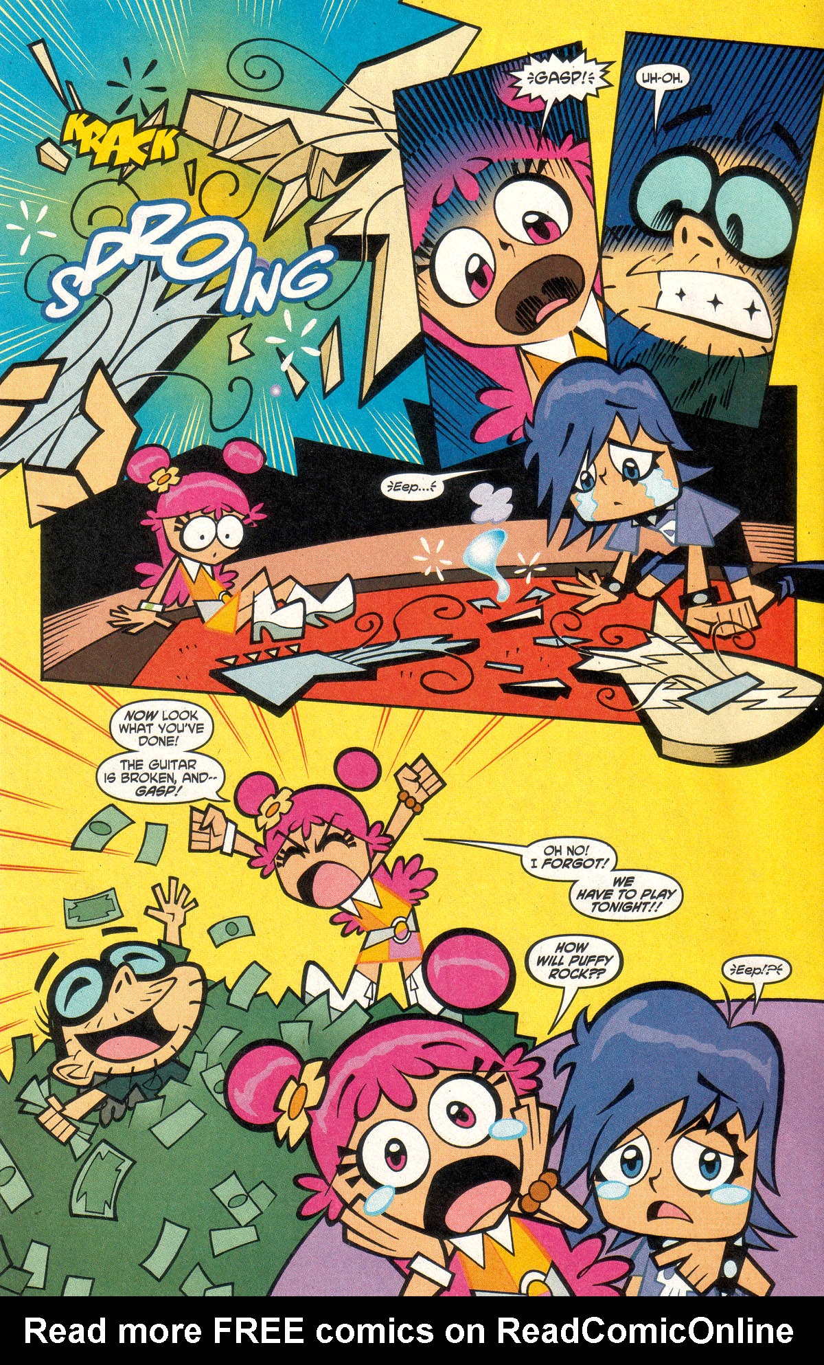 Read online Hi Hi Puffy Amiyumi comic -  Issue #1 - 6