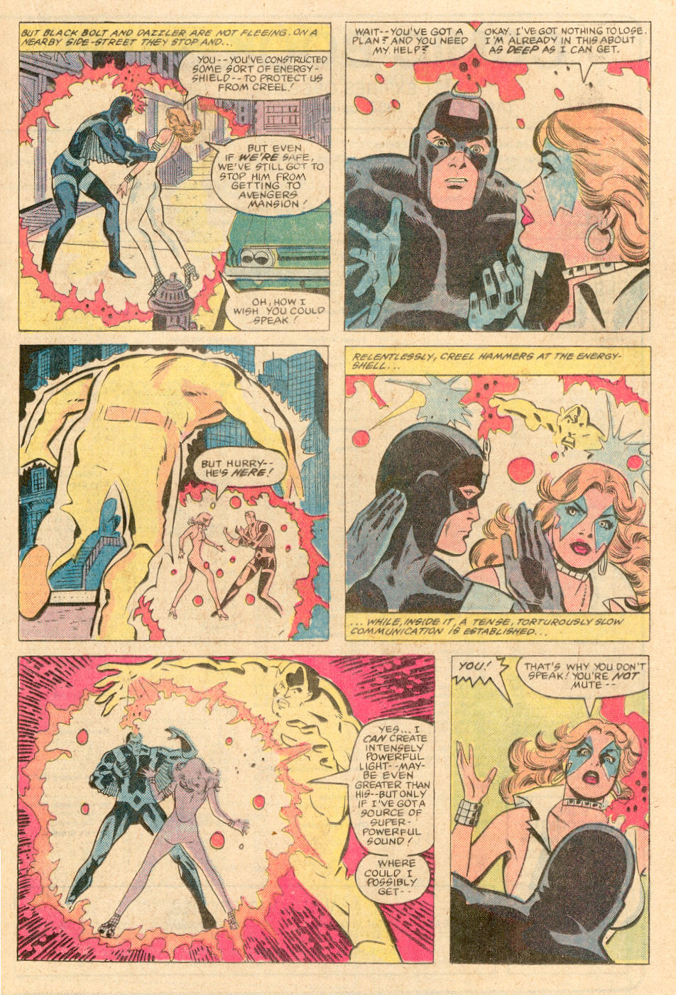 Read online Dazzler (1981) comic -  Issue #19 - 14