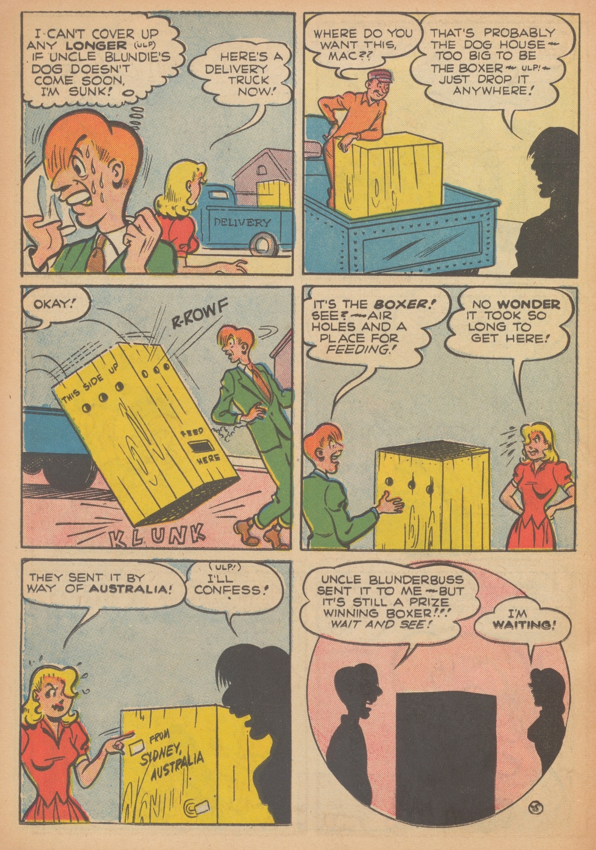 Read online Suzie Comics comic -  Issue #71 - 36