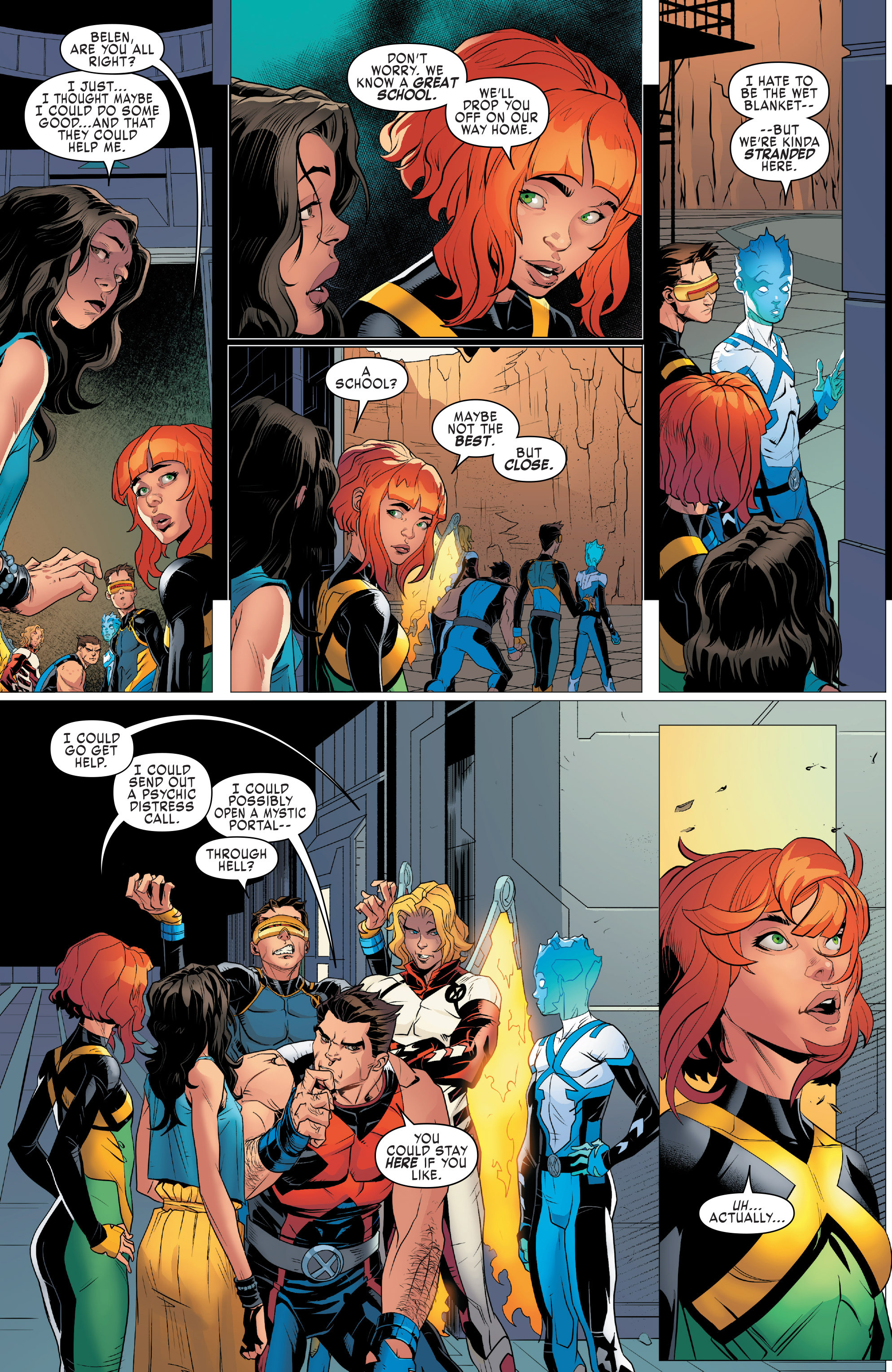 Read online X-Men: Blue comic -  Issue #3 - 18