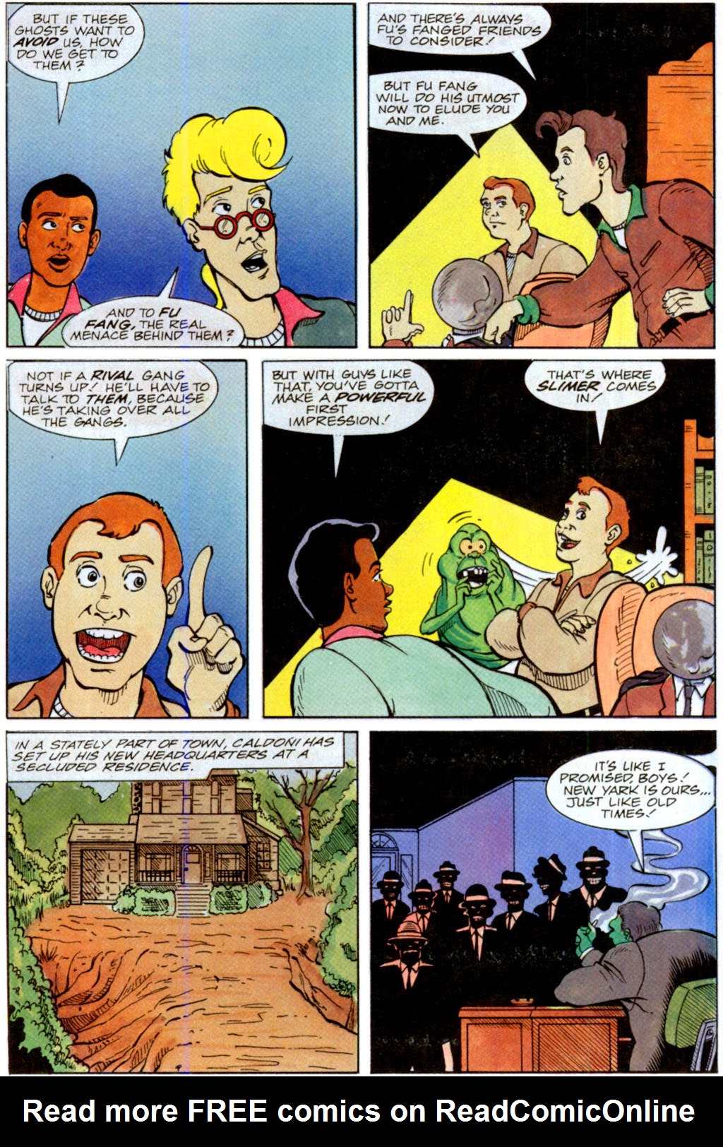 Read online Real Ghostbusters comic -  Issue #7 - 14