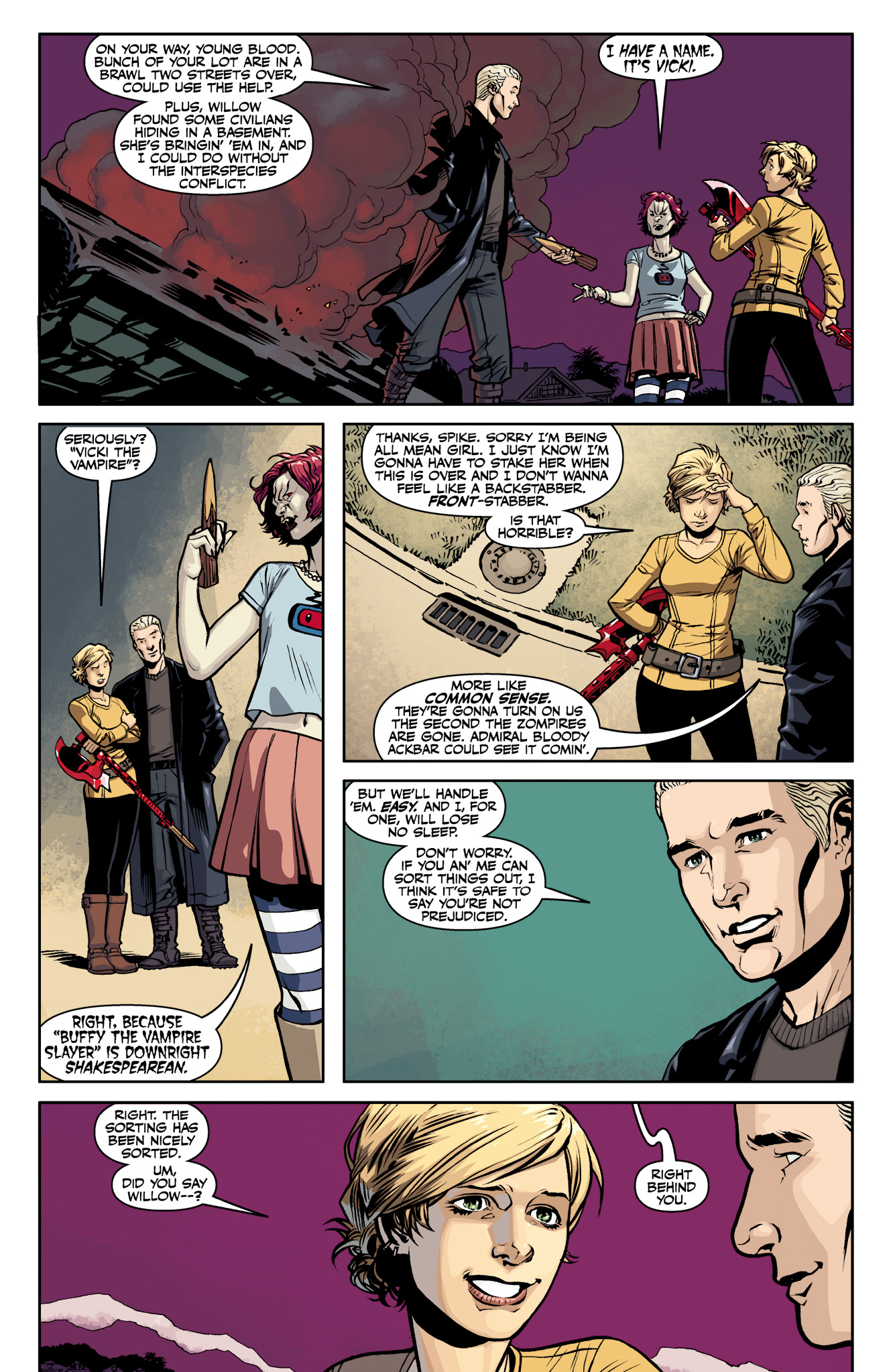 Read online Buffy the Vampire Slayer Season Ten comic -  Issue #1 - 6