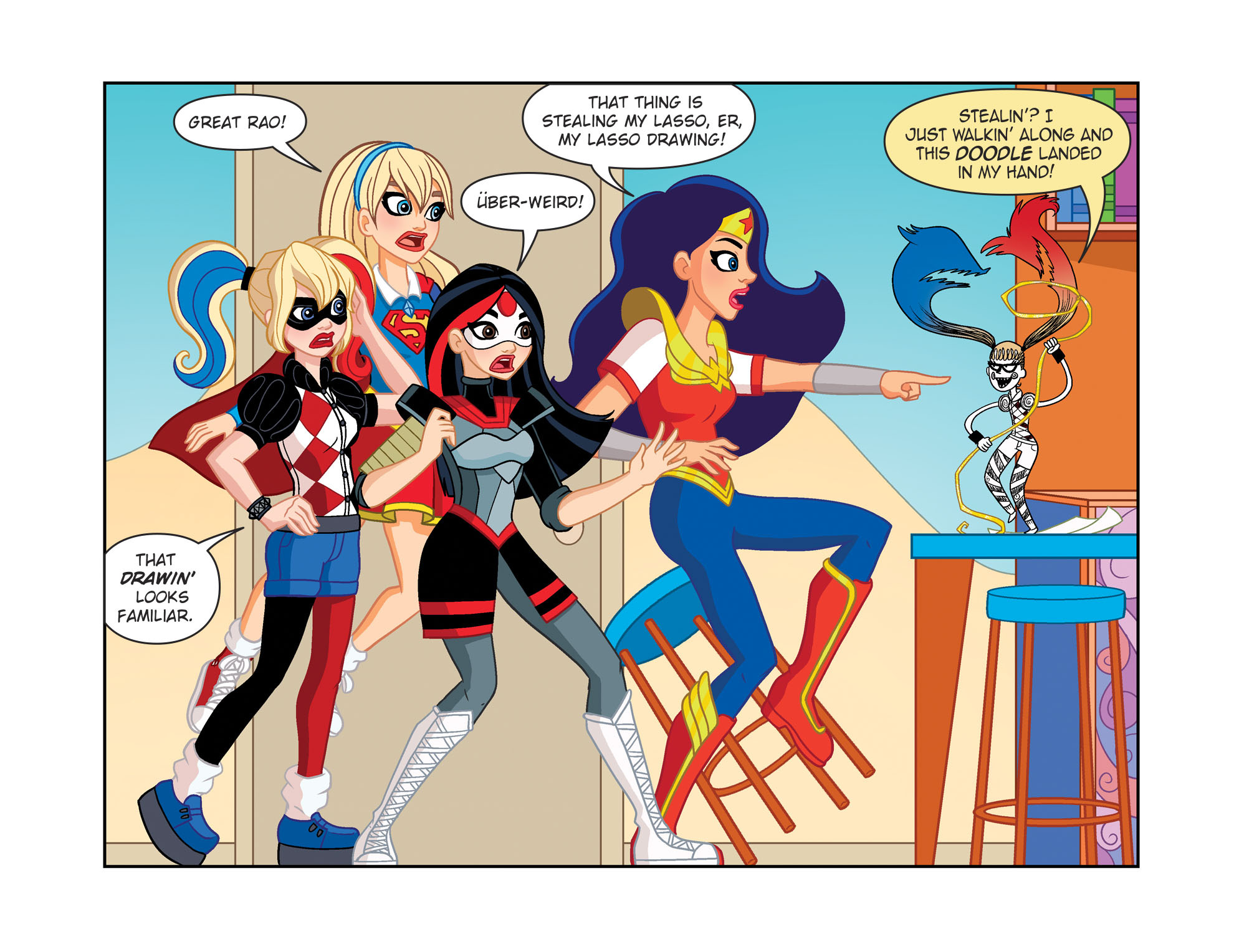 Read online DC Super Hero Girls: Out of the Bottle comic -  Issue #3 - 15