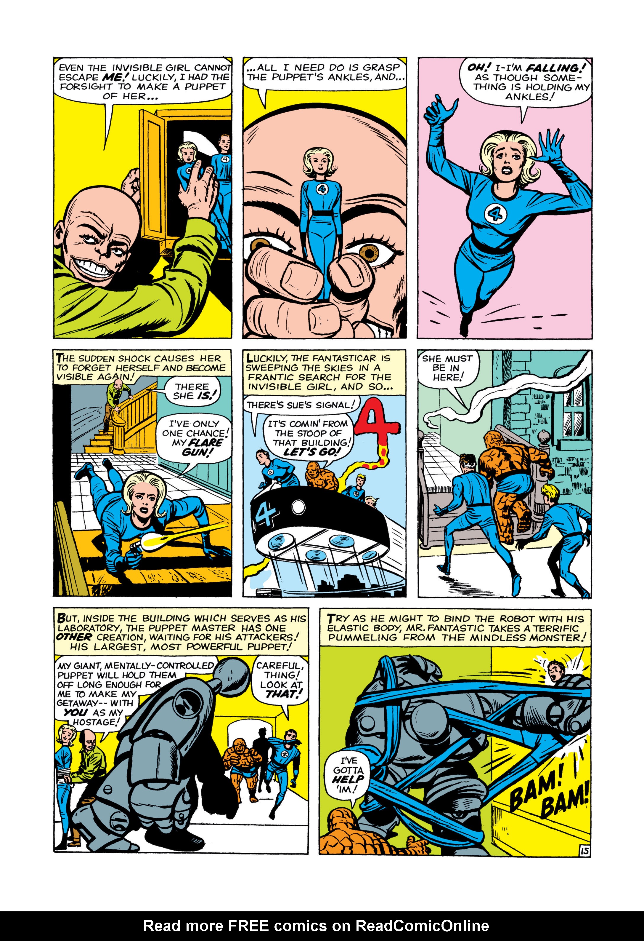 Read online Fantastic Four (1961) comic -  Issue #8 - 16