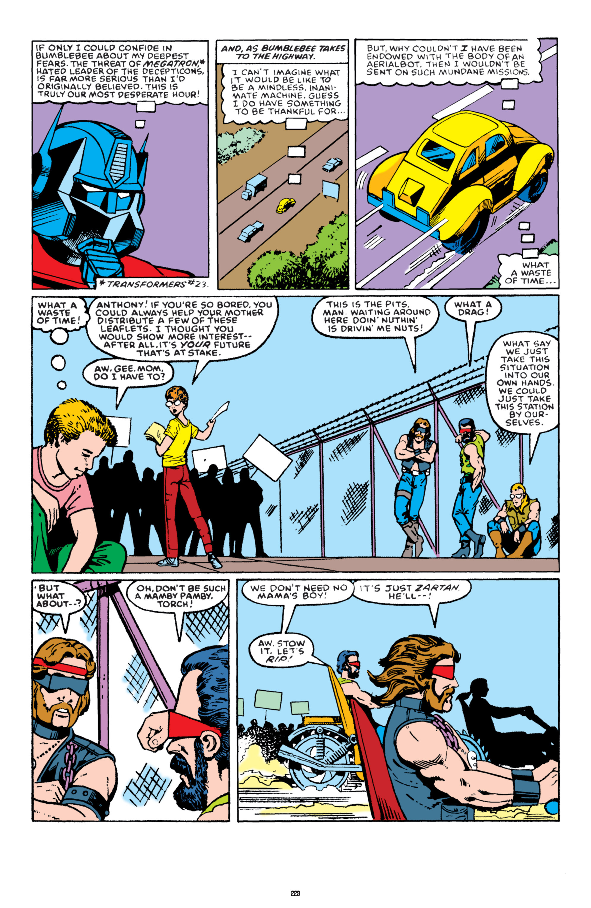 Read online The Transformers Classics comic -  Issue # TPB 8 - 226