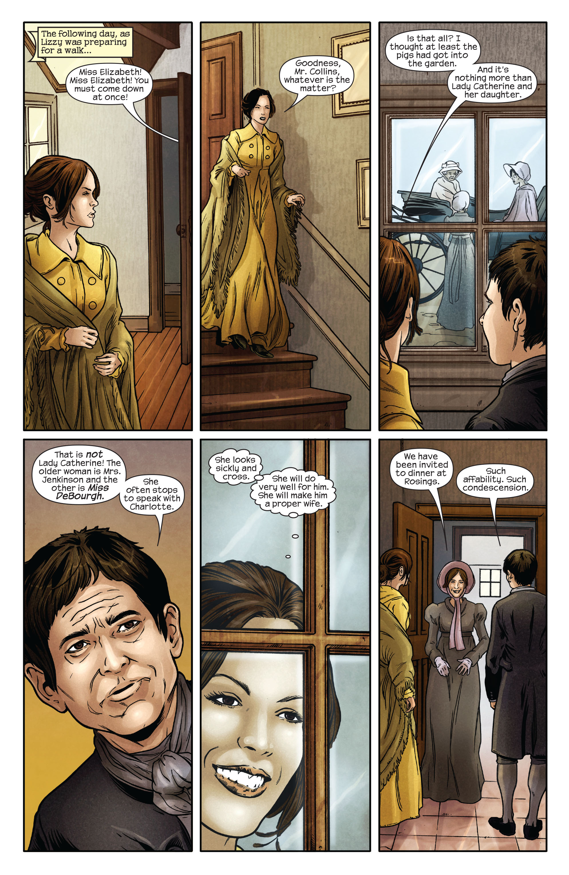 Read online Pride & Prejudice (2009) comic -  Issue #3 - 11