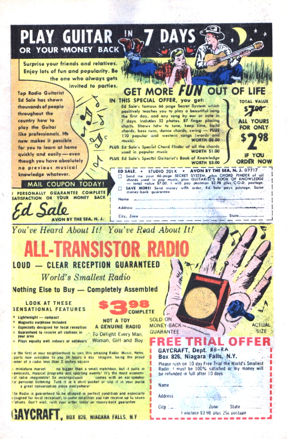 Read online Strange Suspense Stories (1967) comic -  Issue #1 - 7