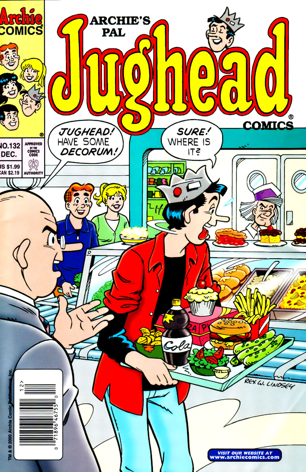 Archie's Pal Jughead Comics issue 132 - Page 1