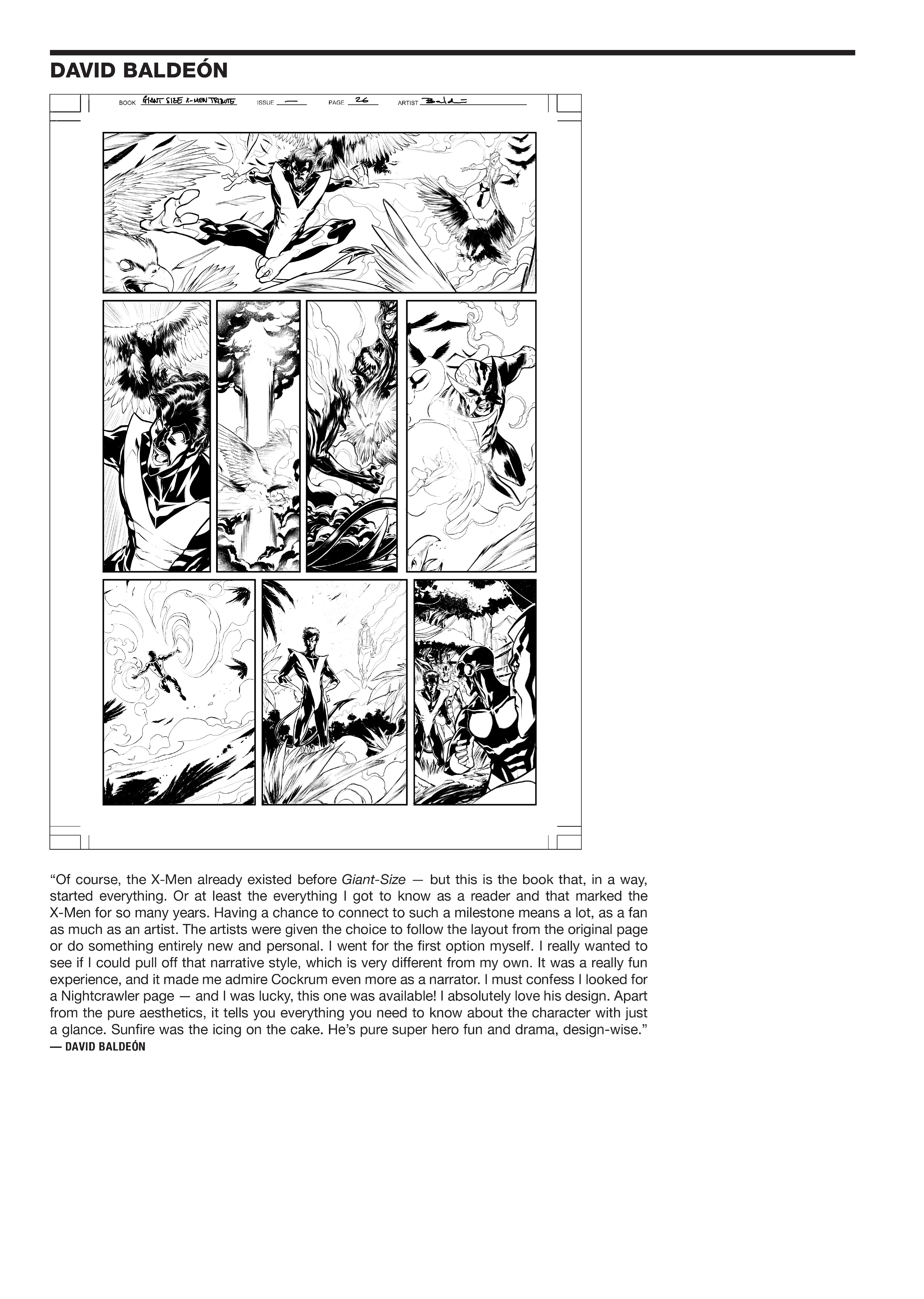 Read online Giant-Size X-Men: Tribute To Wein & Cockrum Gallery Edition comic -  Issue # TPB (Part 2) - 45
