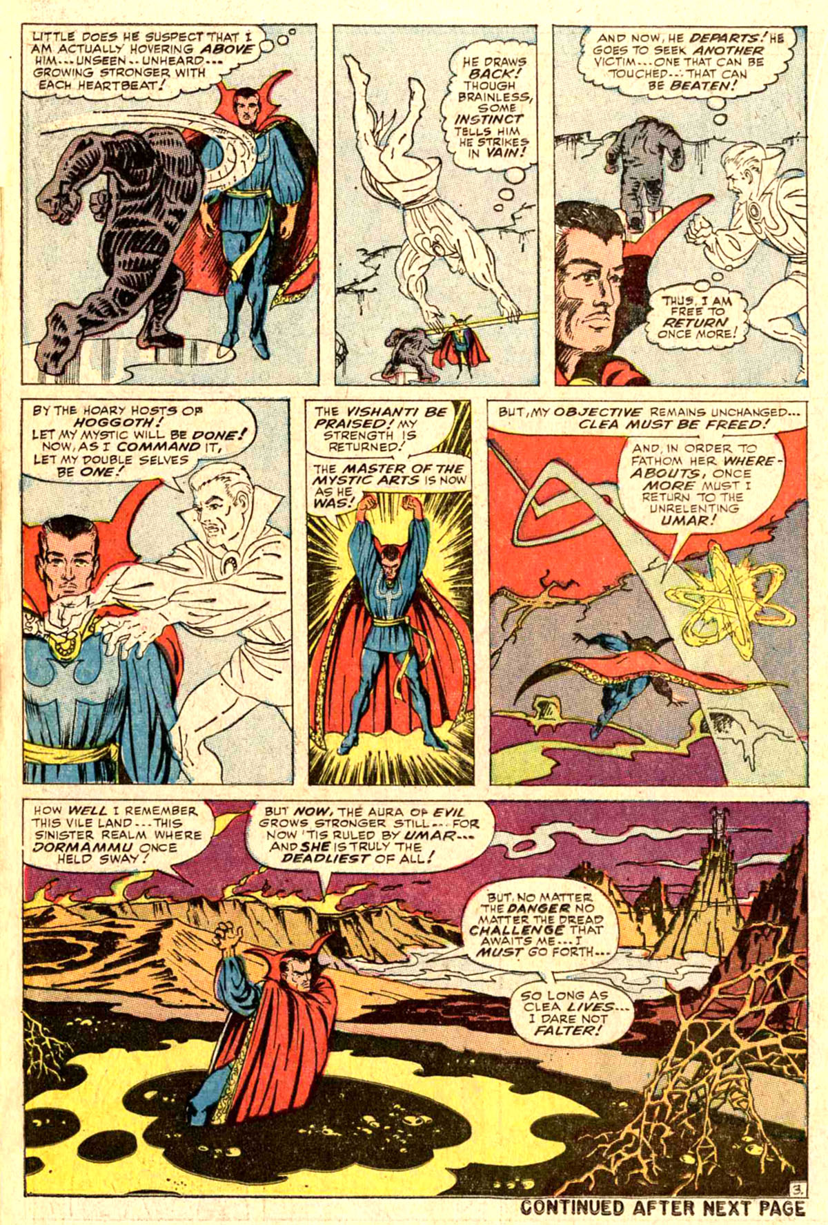 Read online Marvel Masterworks: Doctor Strange comic -  Issue # TPB 2 - 127