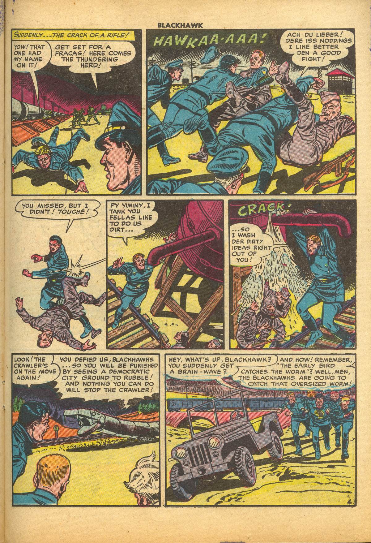 Read online Blackhawk (1957) comic -  Issue #66 - 24
