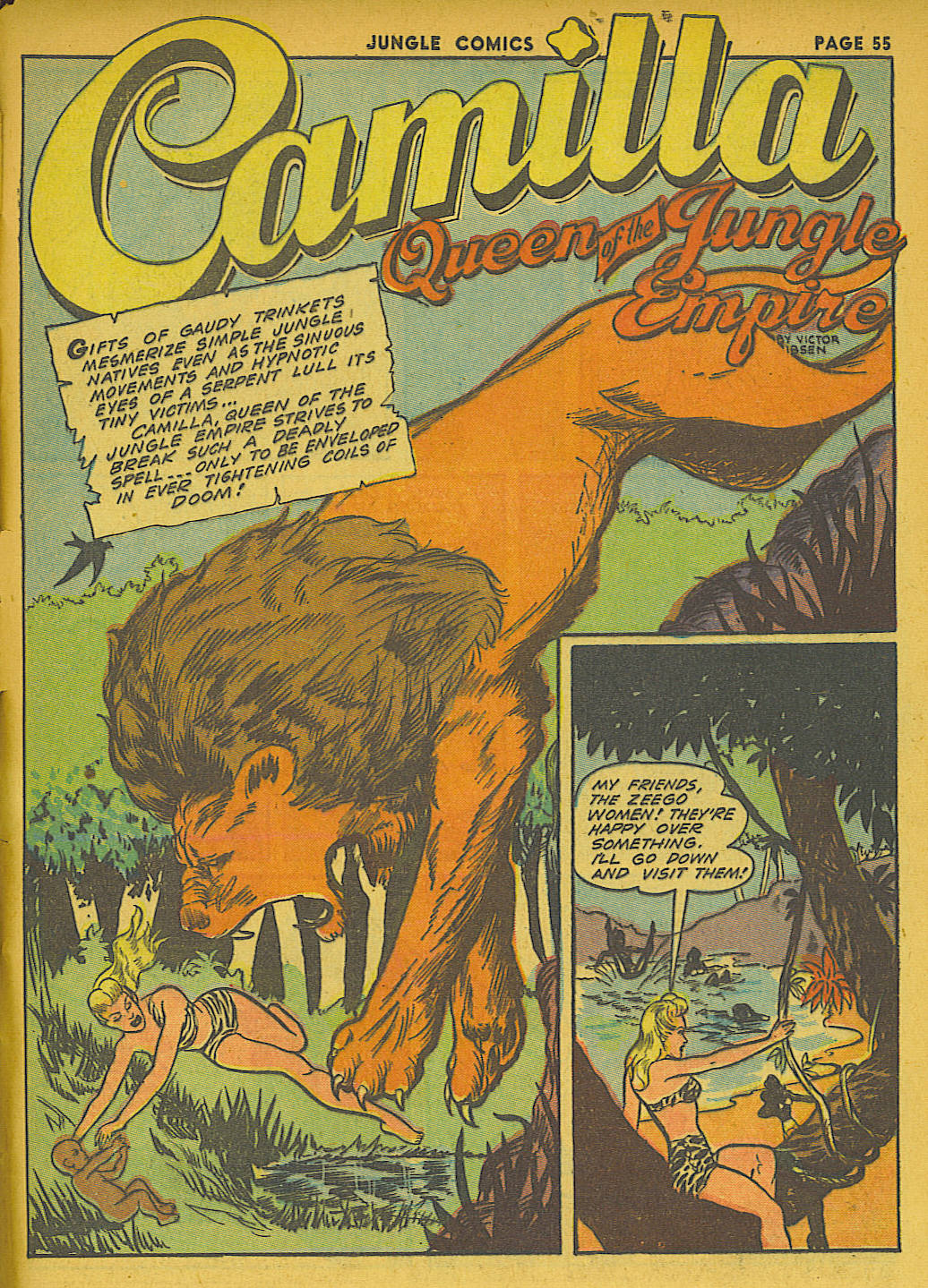 Read online Jungle Comics comic -  Issue #41 - 57