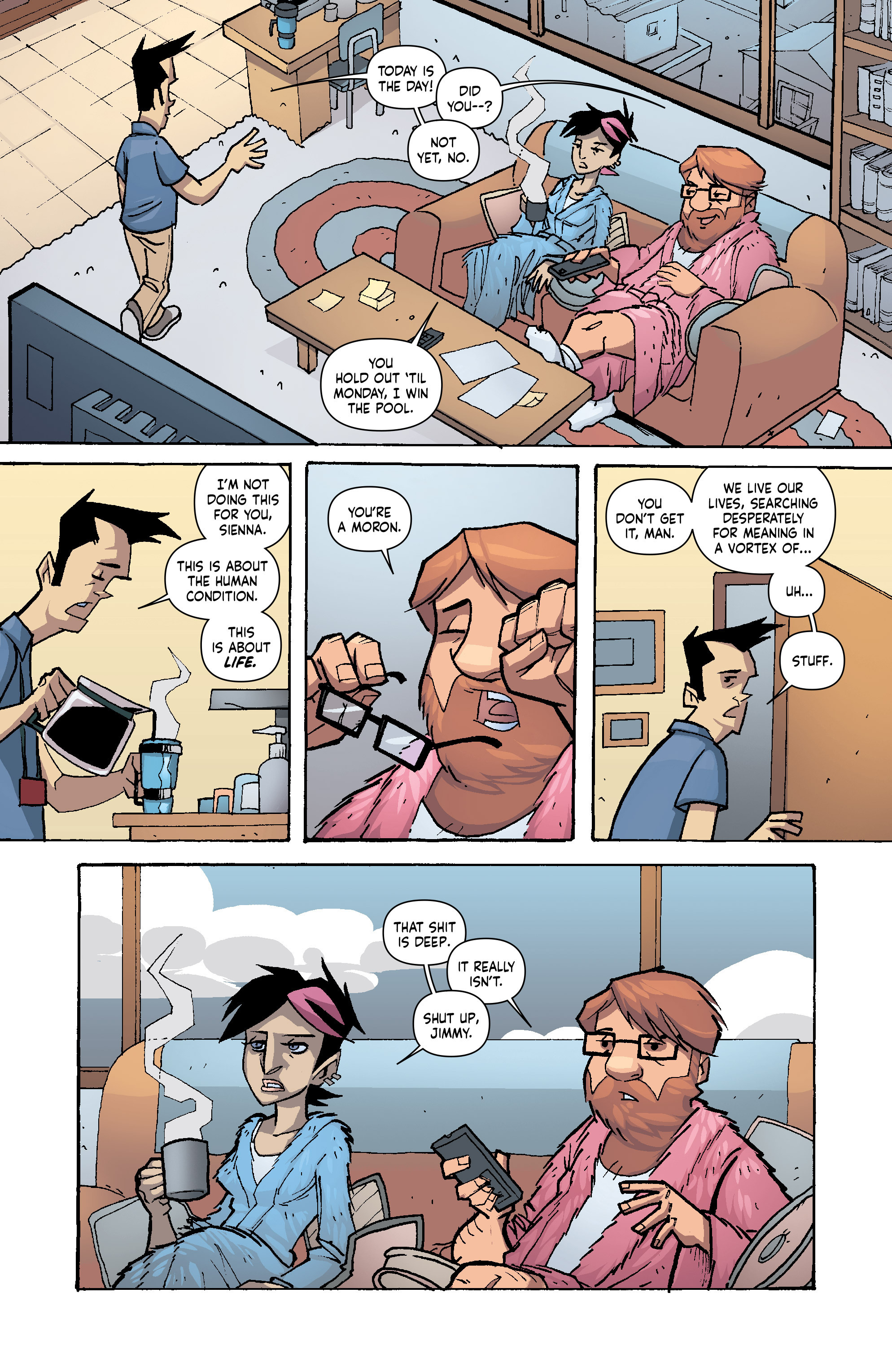 Read online Jeff Steinberg Champion of Earth comic -  Issue #1 - 4