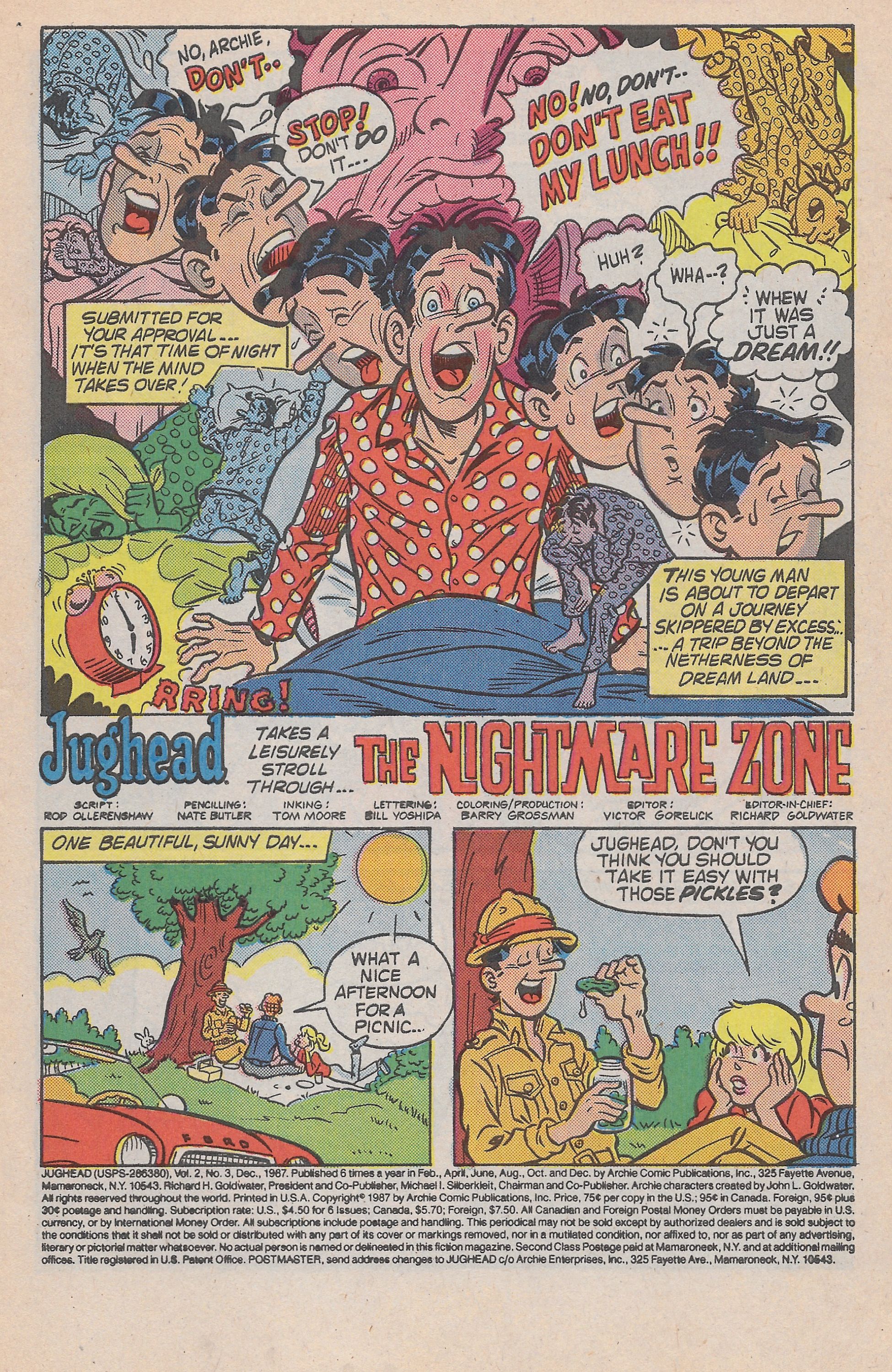 Read online Jughead (1987) comic -  Issue #3 - 3