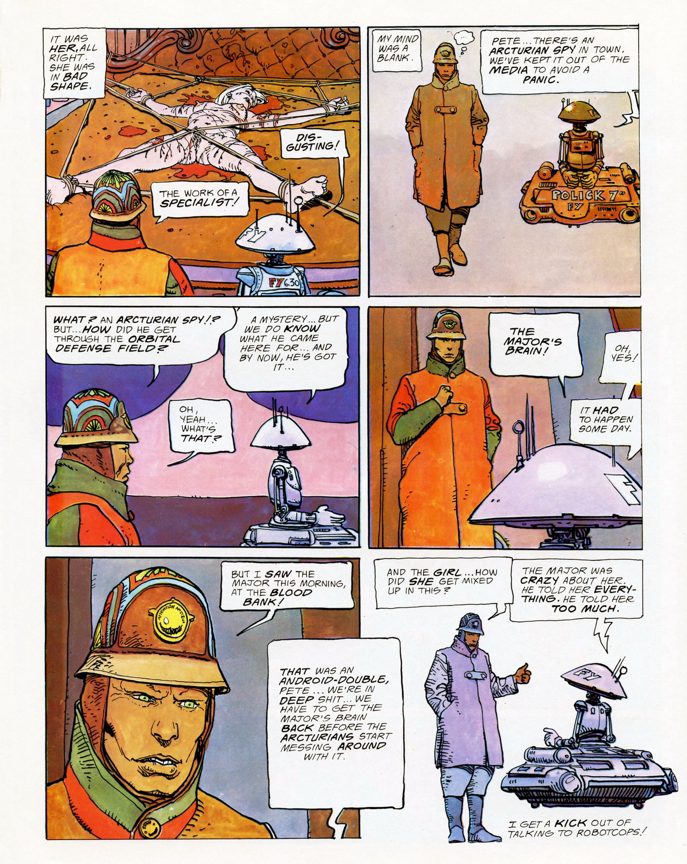 Read online Heavy Metal Presents Is Man Good? comic -  Issue # Full - 14