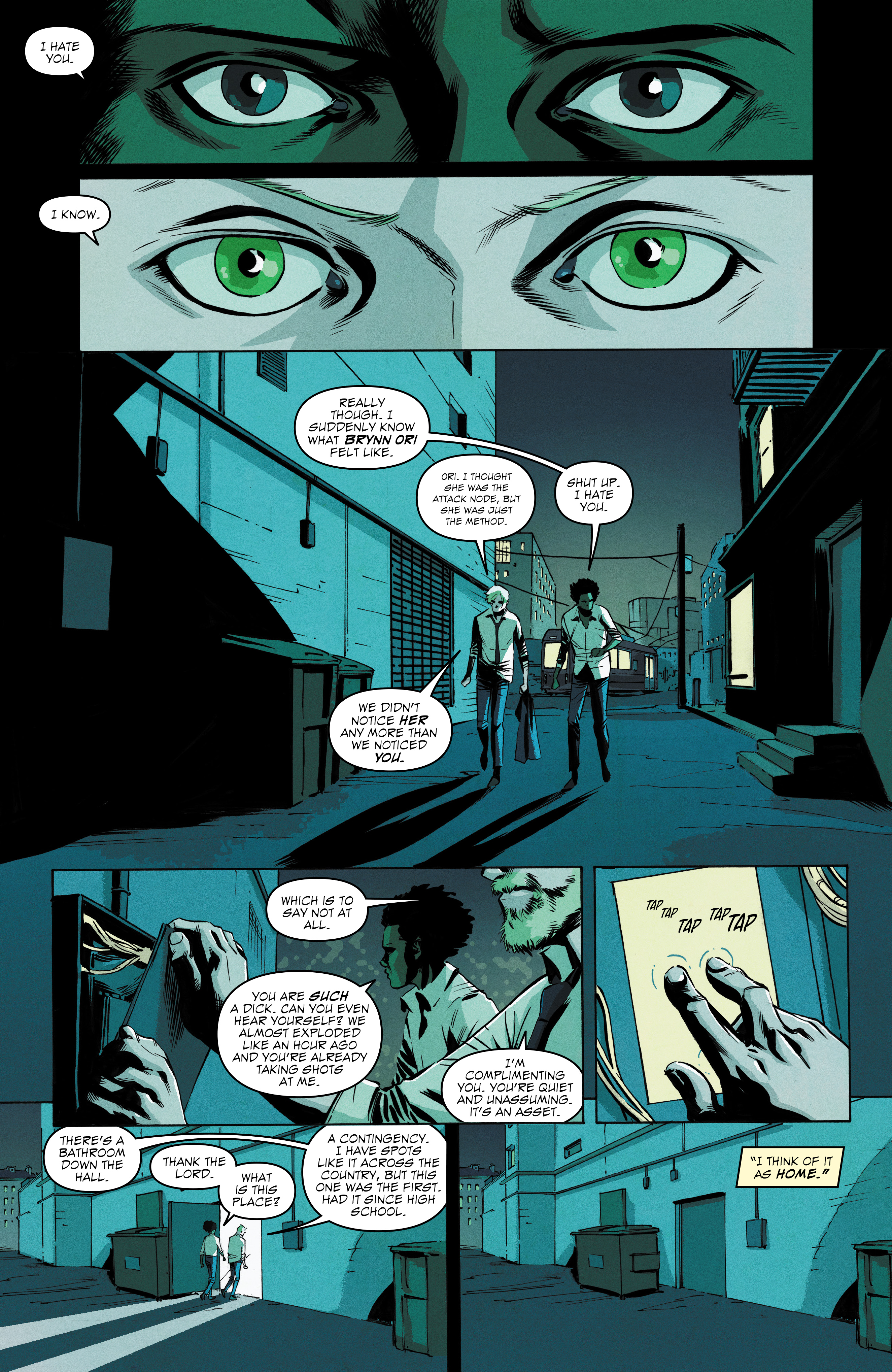 Read online Hacktivist Volume 2 comic -  Issue #5 - 3