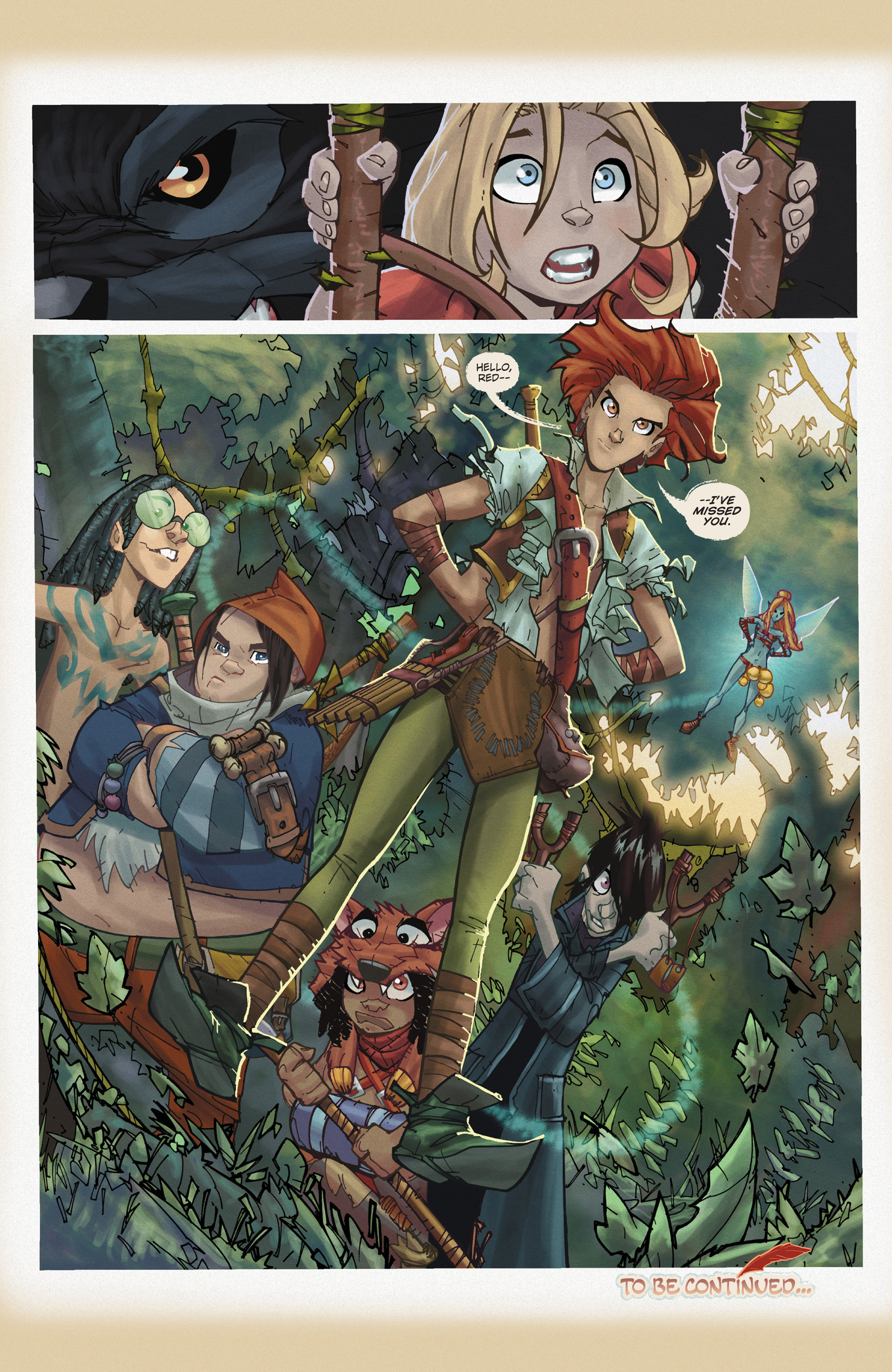 Read online Fairy Quest: Outlaws comic -  Issue #1 - 26