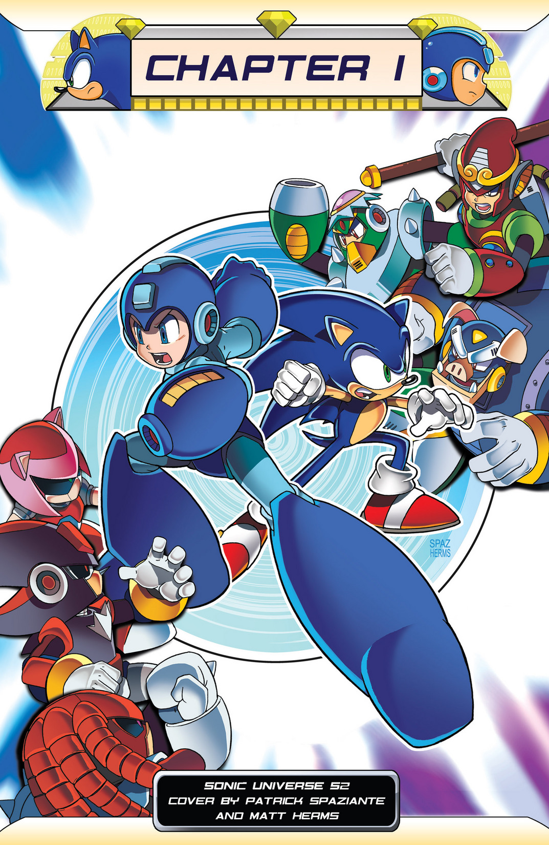 Read online Sonic Mega Man Worlds Collide comic -  Issue # Vol 2 - 7