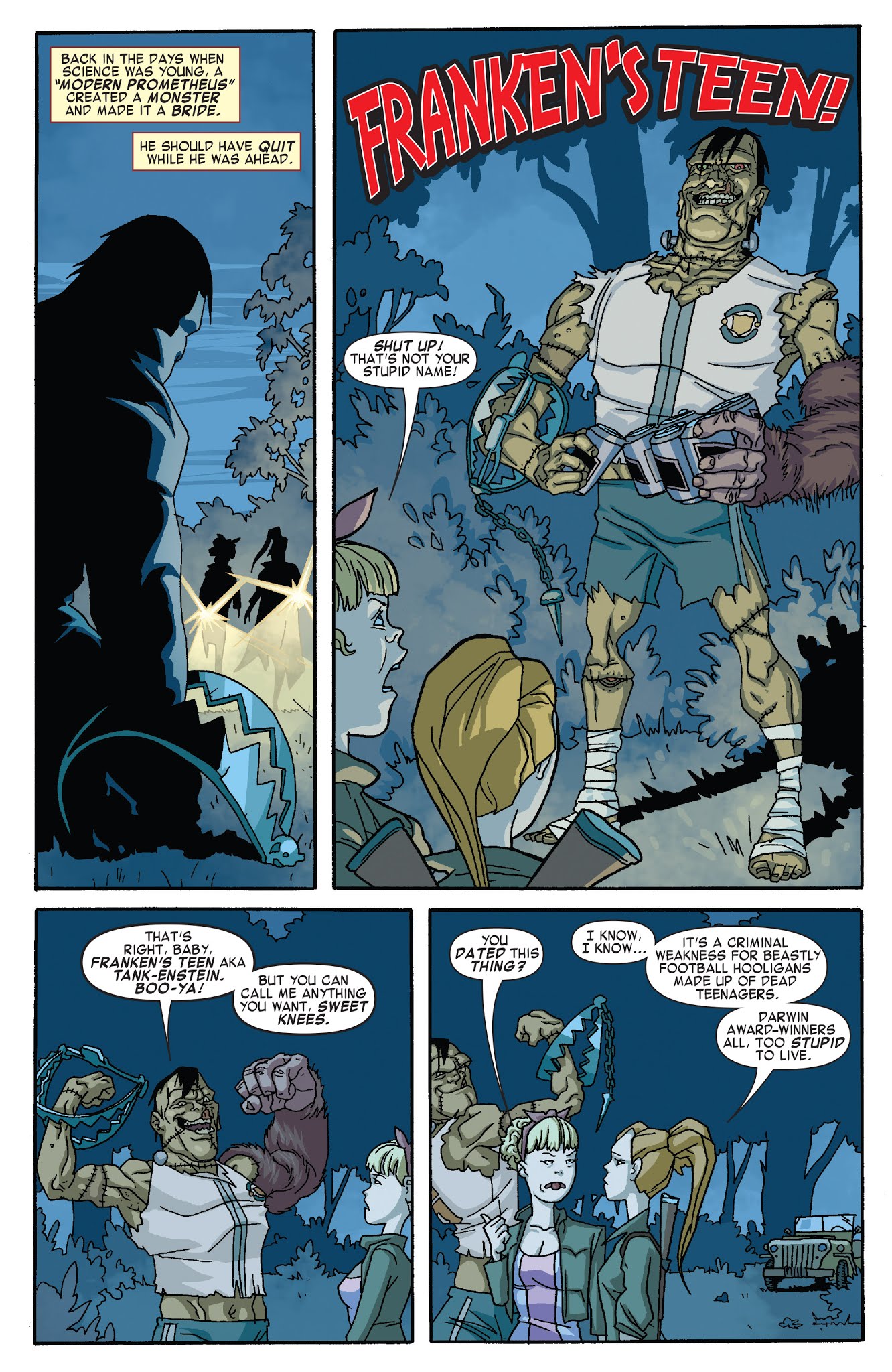 Read online Bloodstone & the Legion of Monsters comic -  Issue # TPB (Part 2) - 4