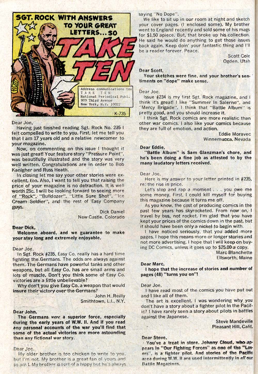 Read online Our Army at War (1952) comic -  Issue #238 - 37
