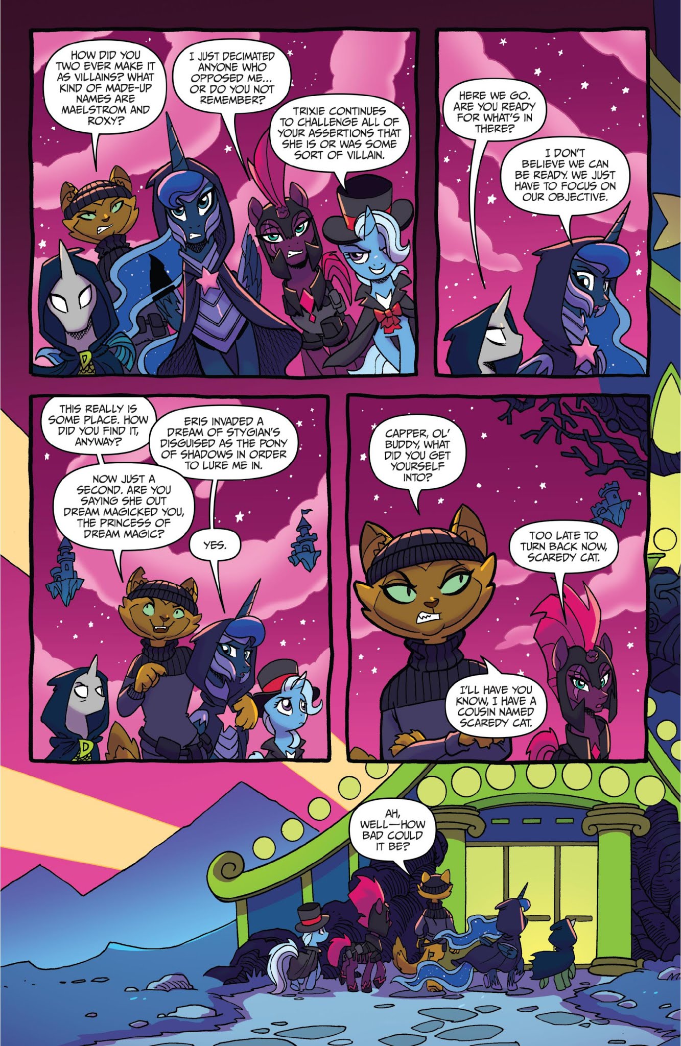 Read online My Little Pony: Nightmare Knights comic -  Issue #2 - 22