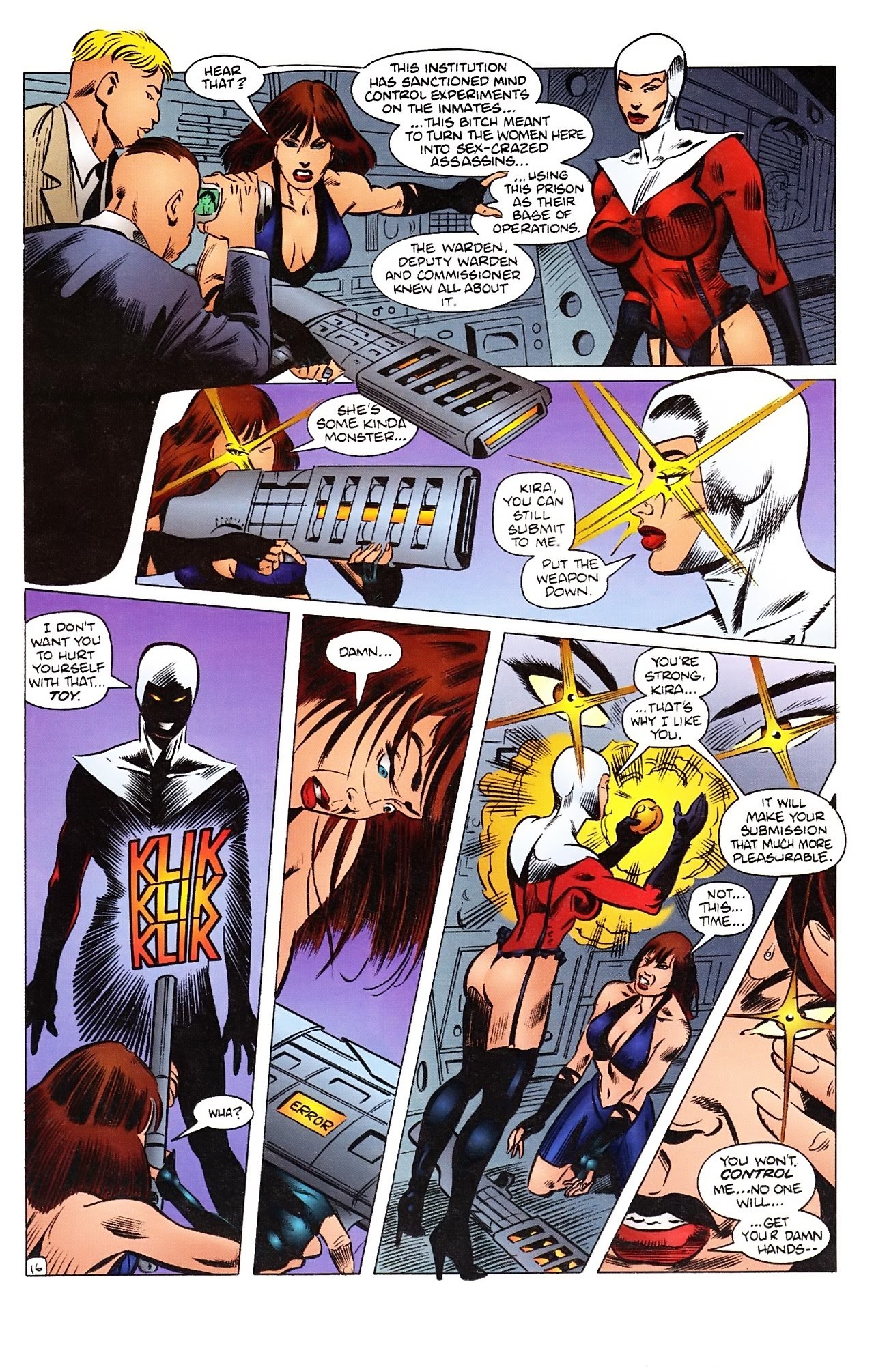 Read online Caged Heat 3000 comic -  Issue #3 - 17