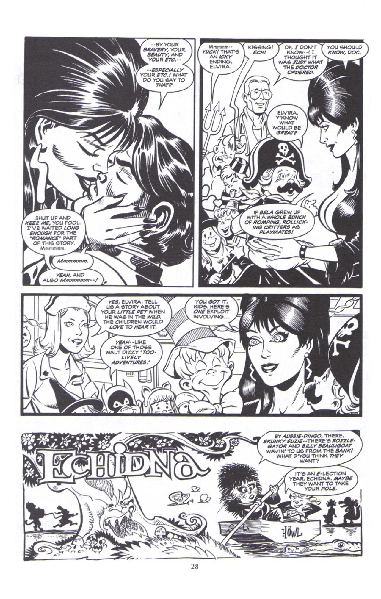 Read online Elvira, Mistress of the Dark comic -  Issue #100 - 30