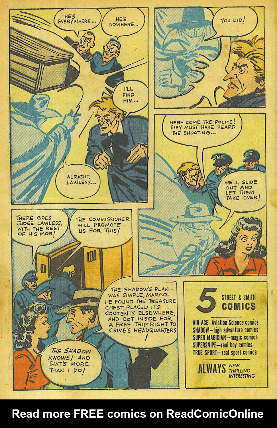 Read online Shadow Comics comic -  Issue #63 - 8