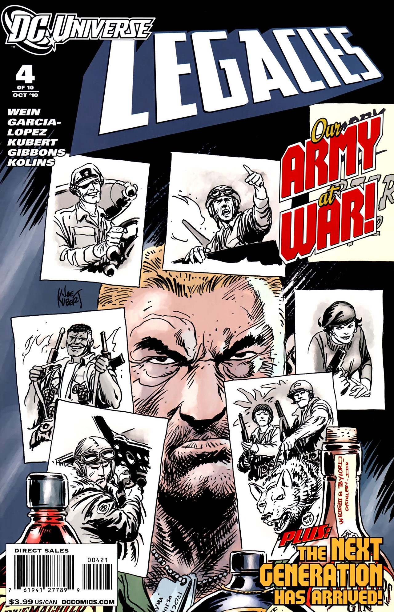 Read online DCU: Legacies comic -  Issue #4 - 2