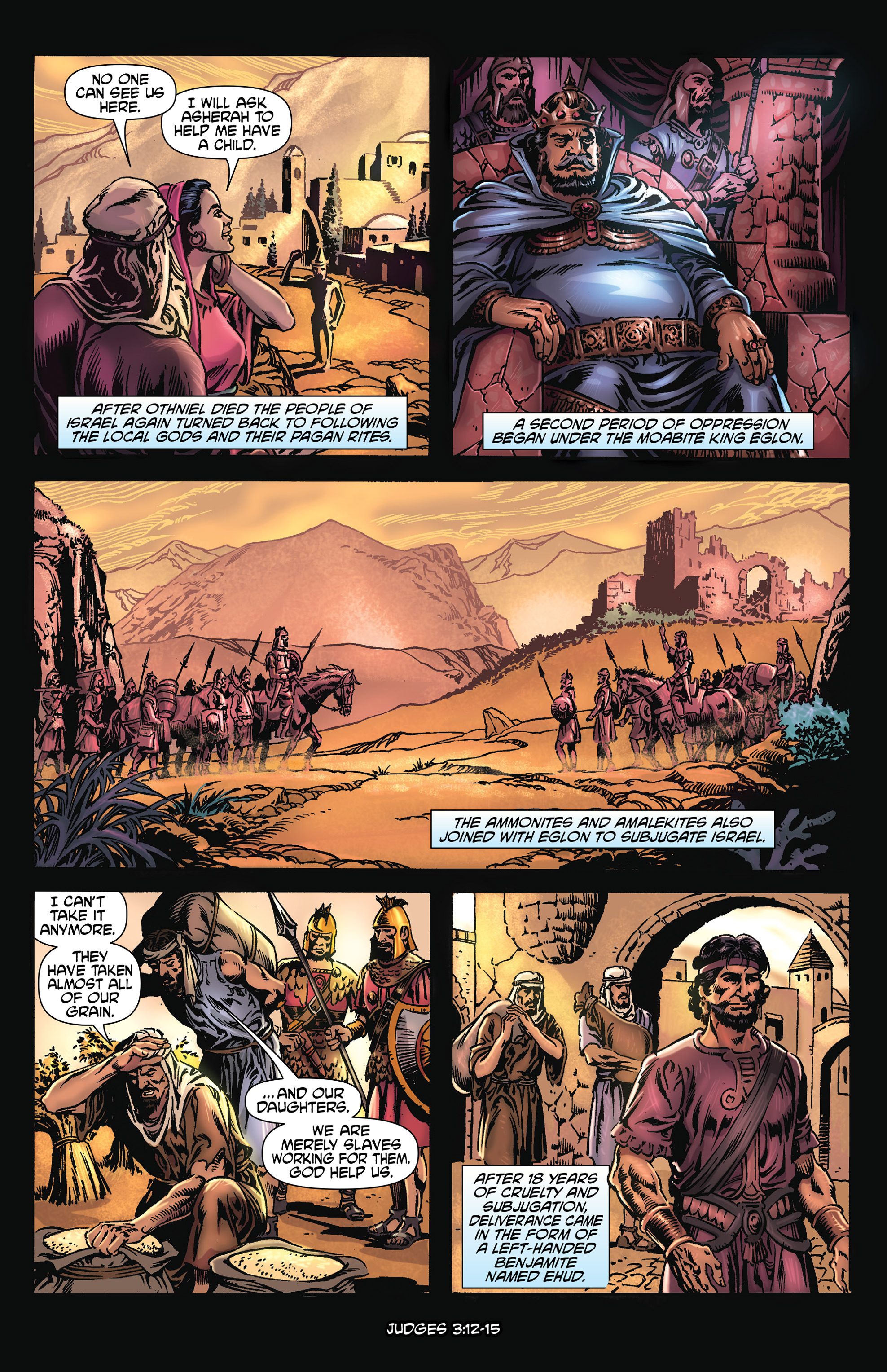 Read online The Kingstone Bible comic -  Issue #4 - 12