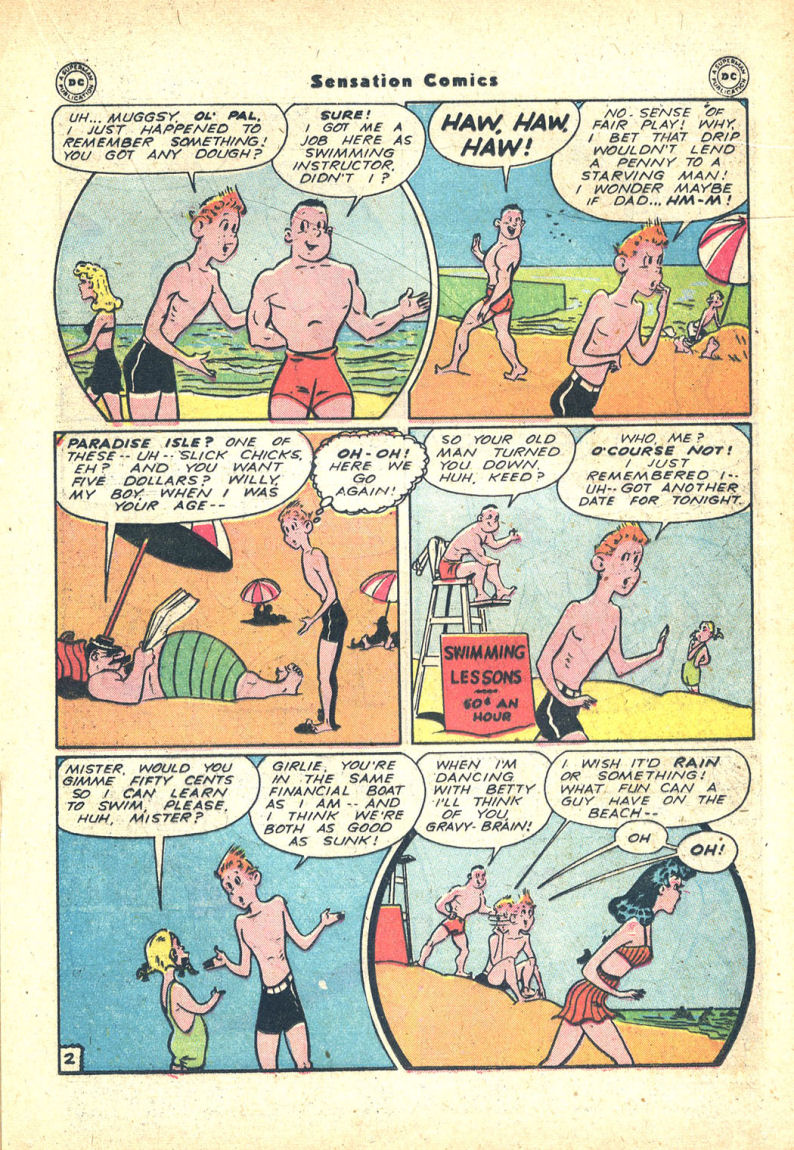 Read online Sensation (Mystery) Comics comic -  Issue #68 - 25