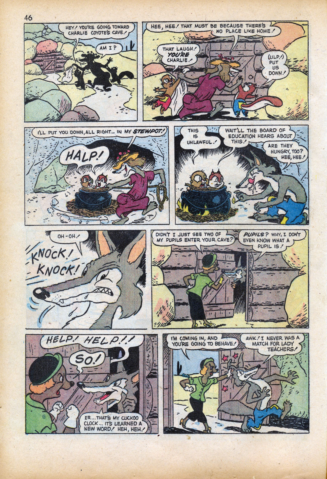 Read online Tom & Jerry's Back to School comic -  Issue # TPB - 48