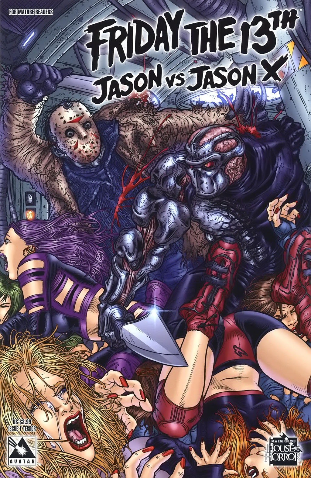 Read online Friday The 13th: Jason Vs Jason X comic -  Issue #1 - 2