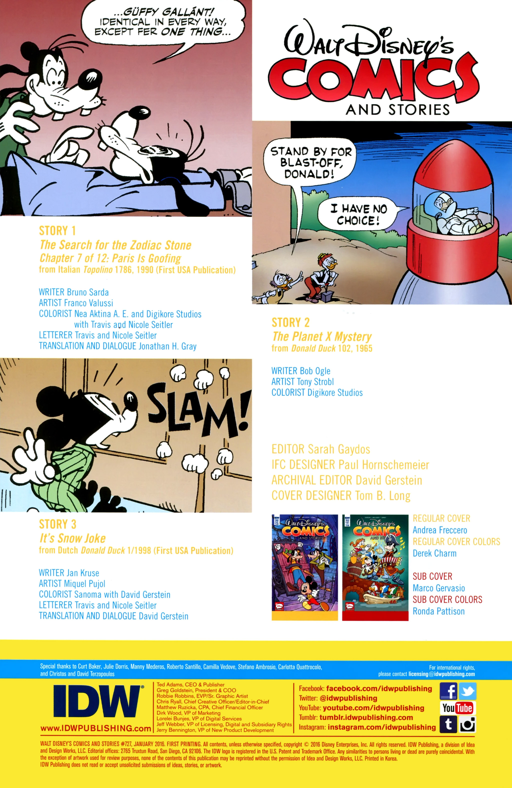 Read online Walt Disney's Comics and Stories comic -  Issue #727 - 2