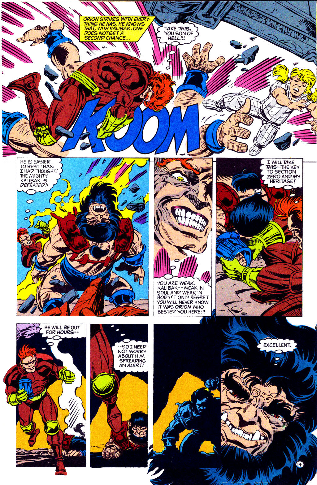 Read online The New Gods (1989) comic -  Issue #11 - 14