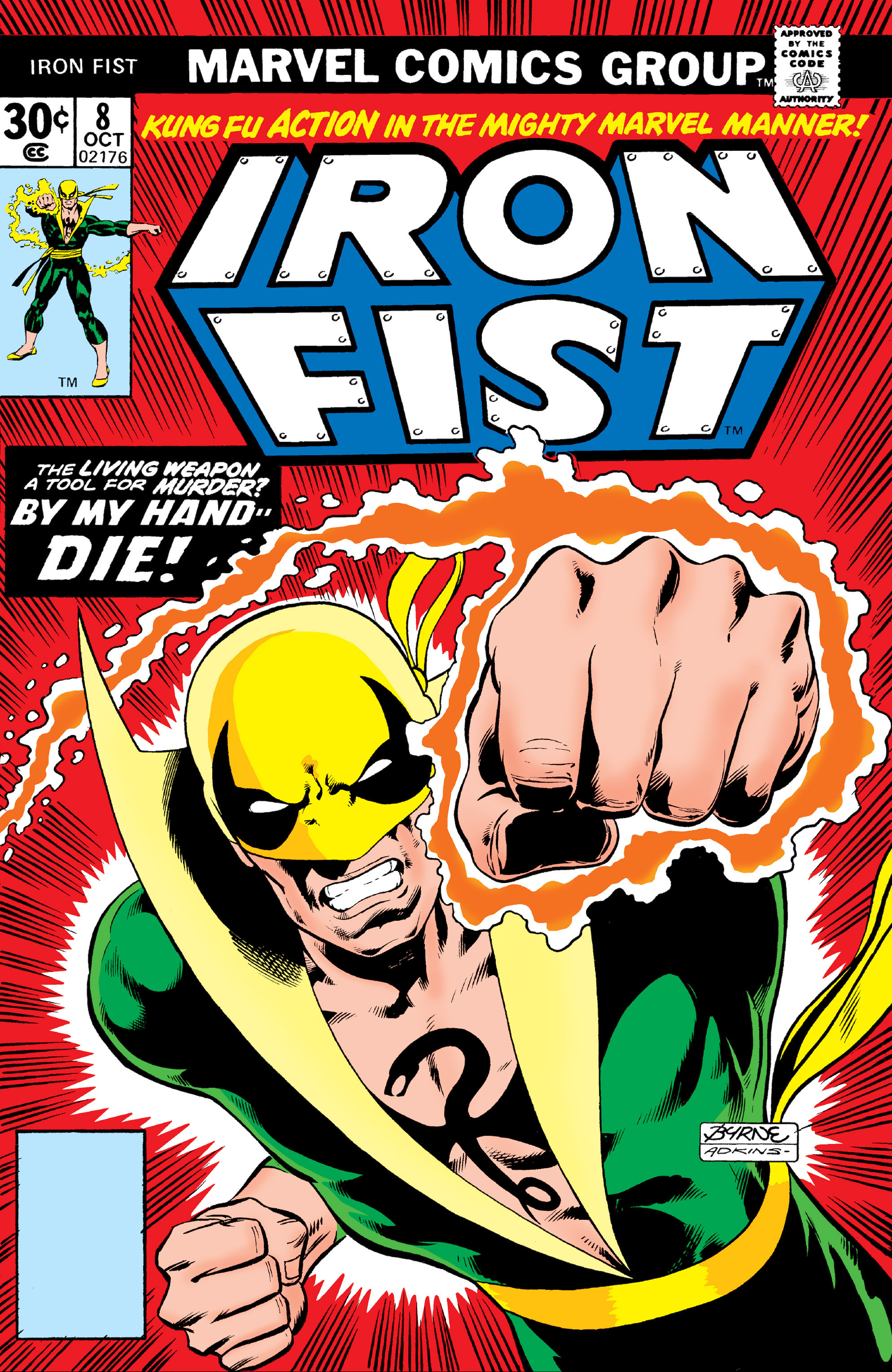 Read online Iron Fist (1975) comic -  Issue #8 - 1