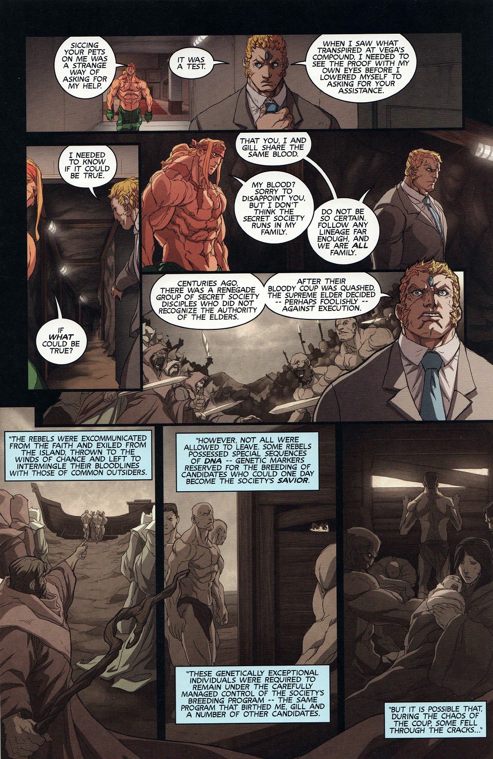 Read online Street Fighter Unlimited comic -  Issue #9 - 11