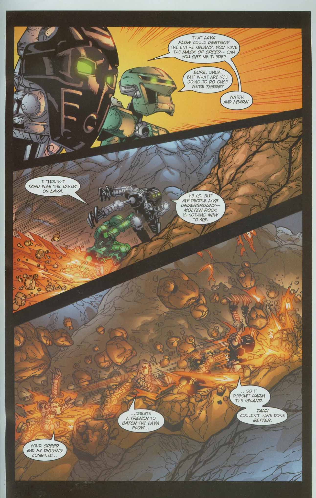Read online Bionicle comic -  Issue #3 - 9