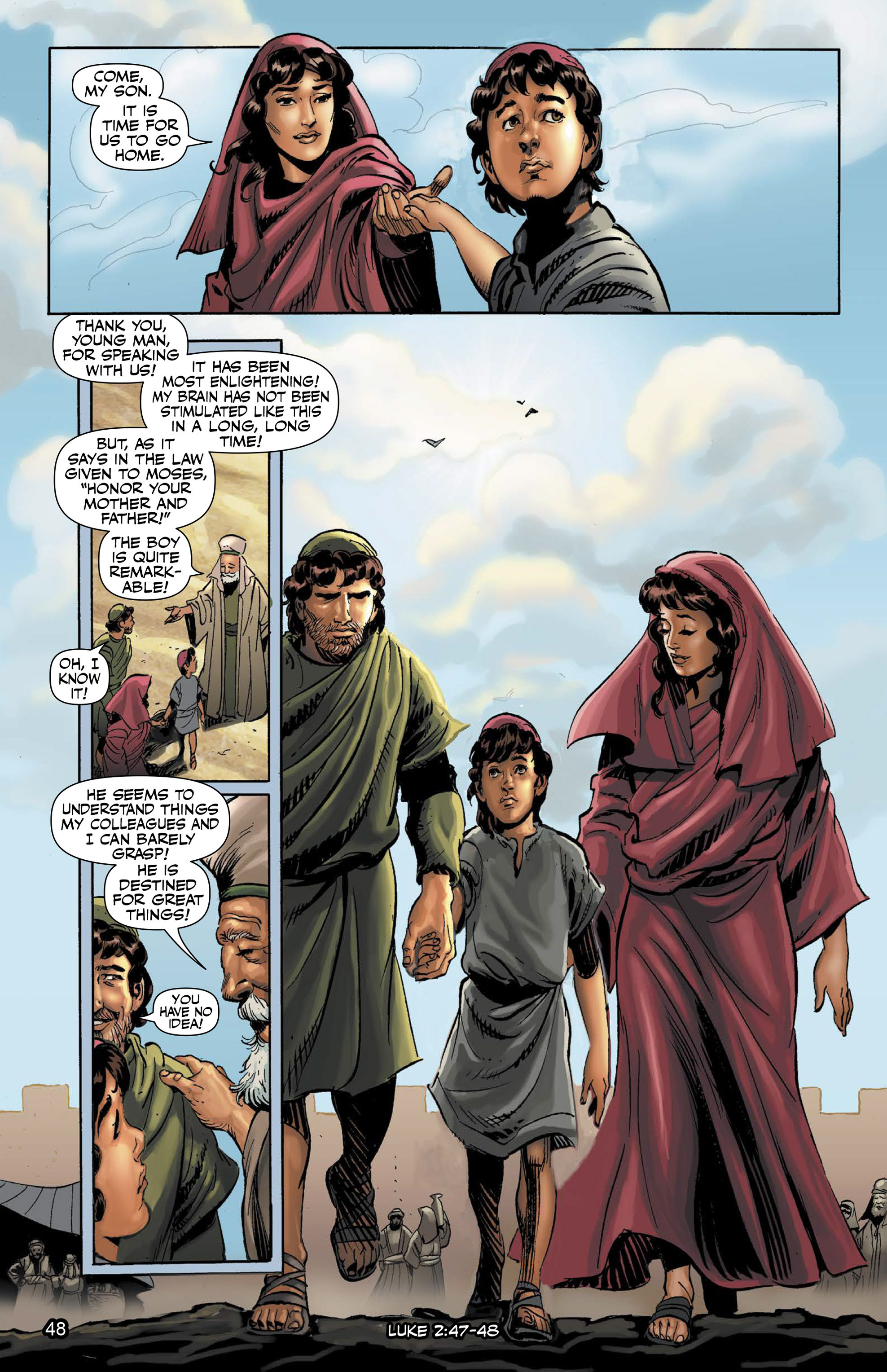 Read online The Kingstone Bible comic -  Issue #9 - 52