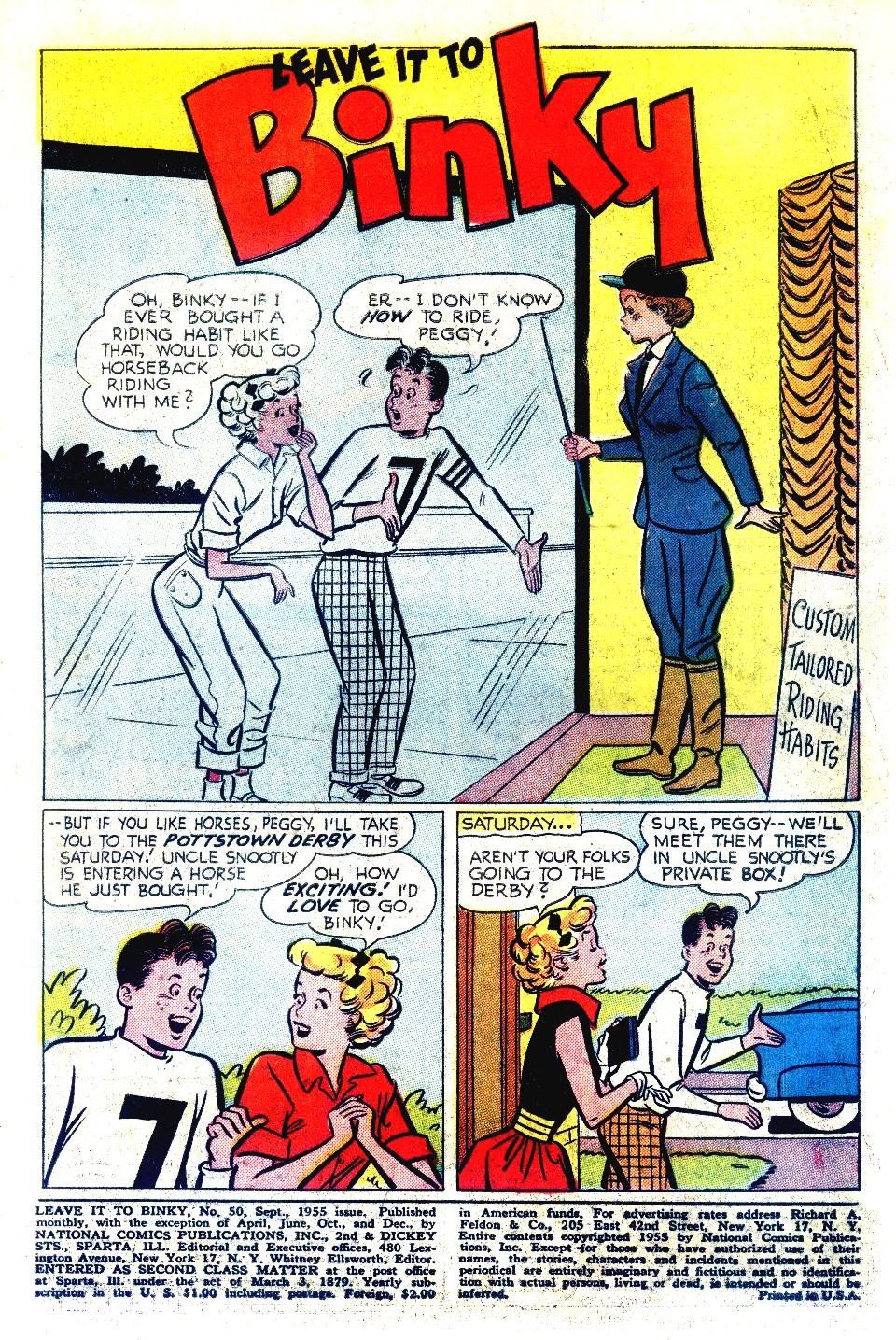 Read online Leave it to Binky comic -  Issue #50 - 3