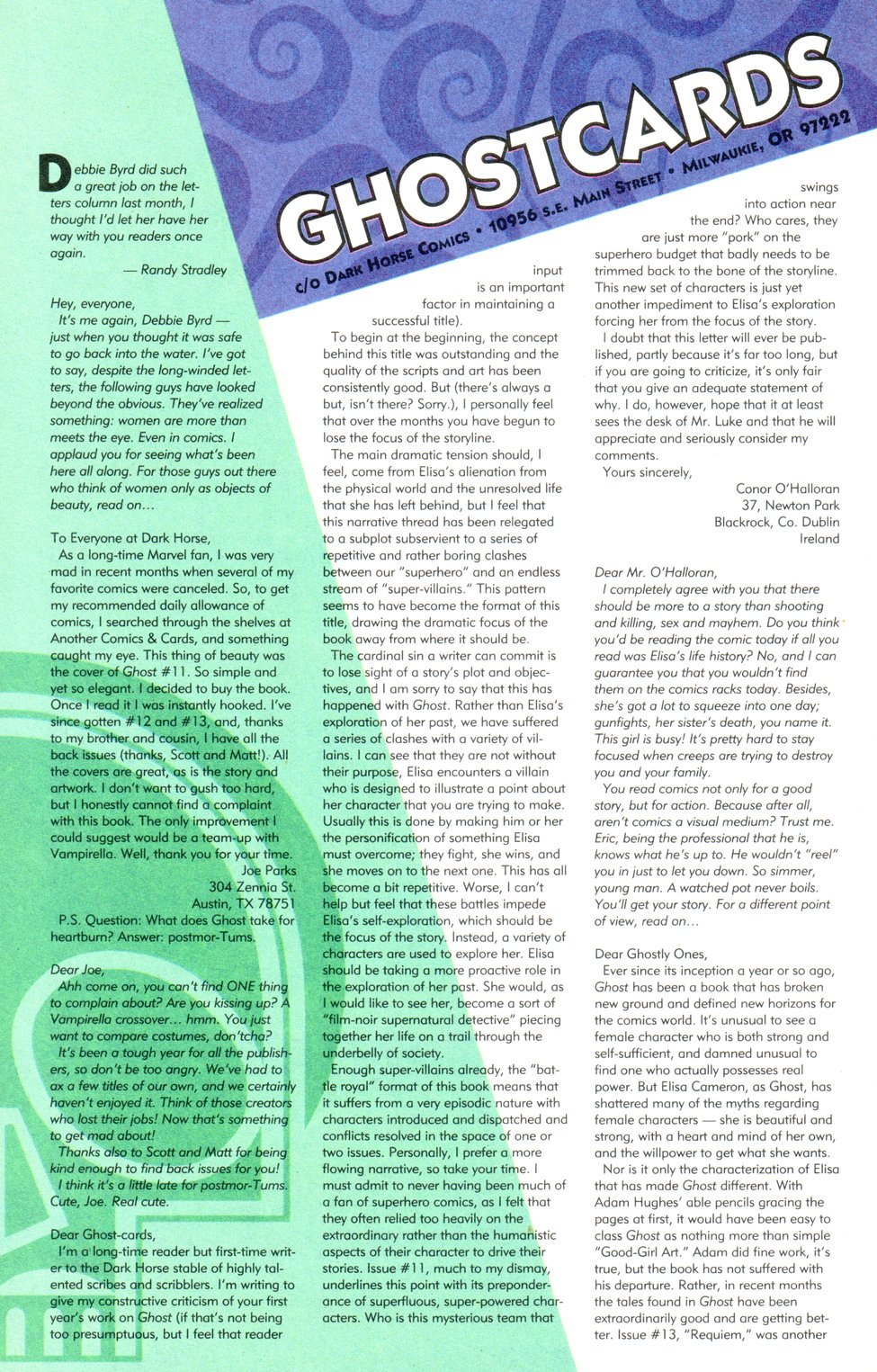 Read online Ghost (1995) comic -  Issue #15 - 24